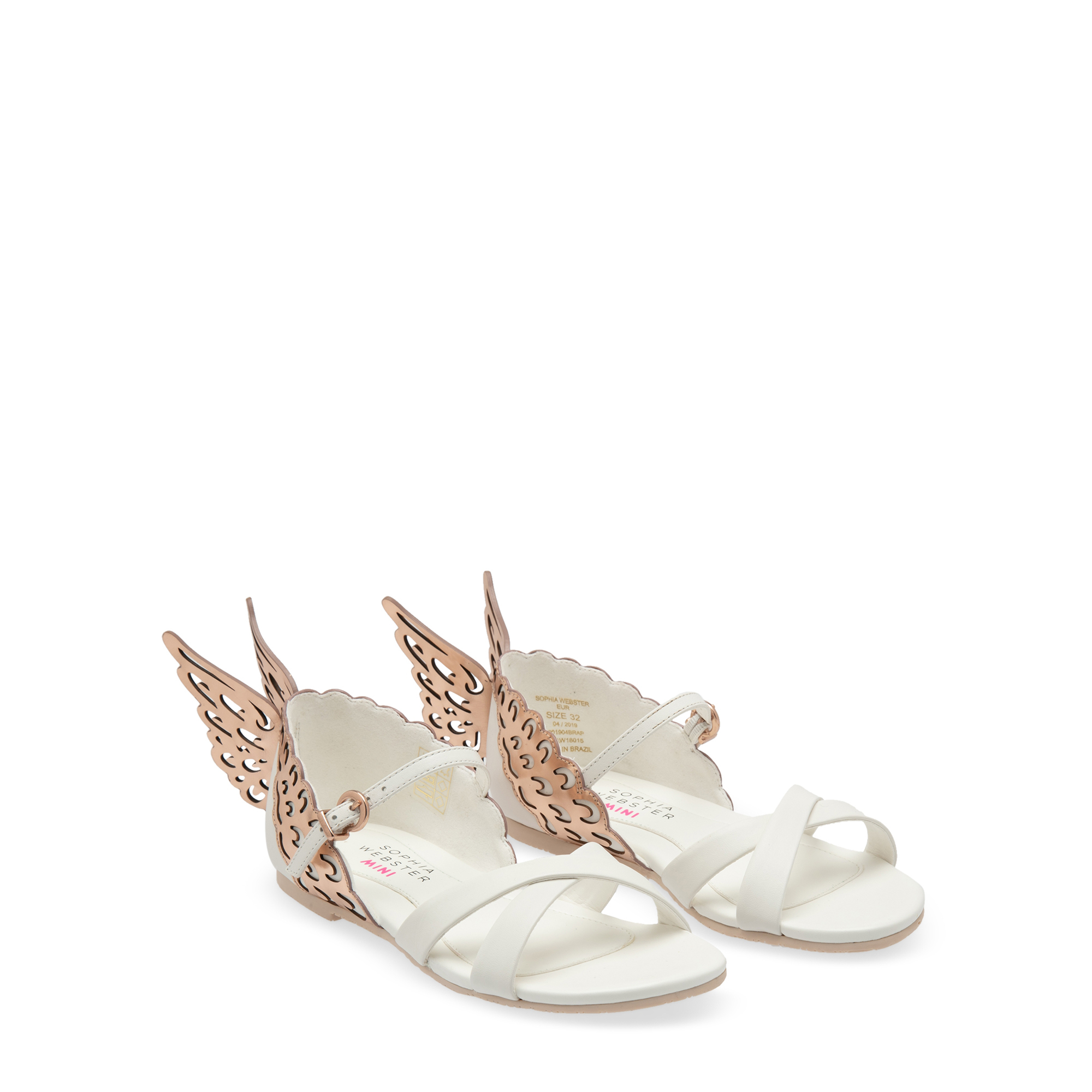 

Evangeline sandals, White