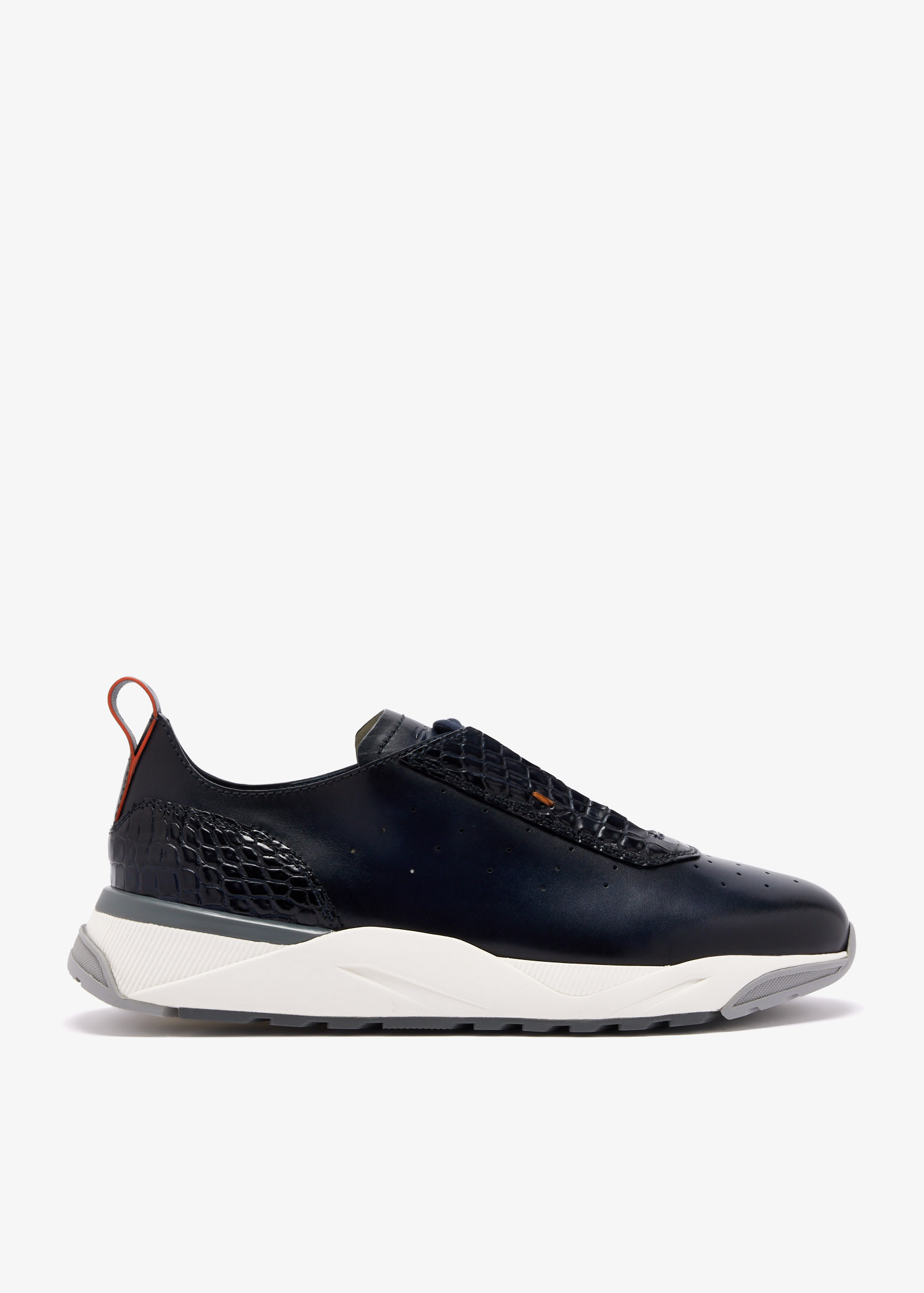 

Leather sneakers, Blue