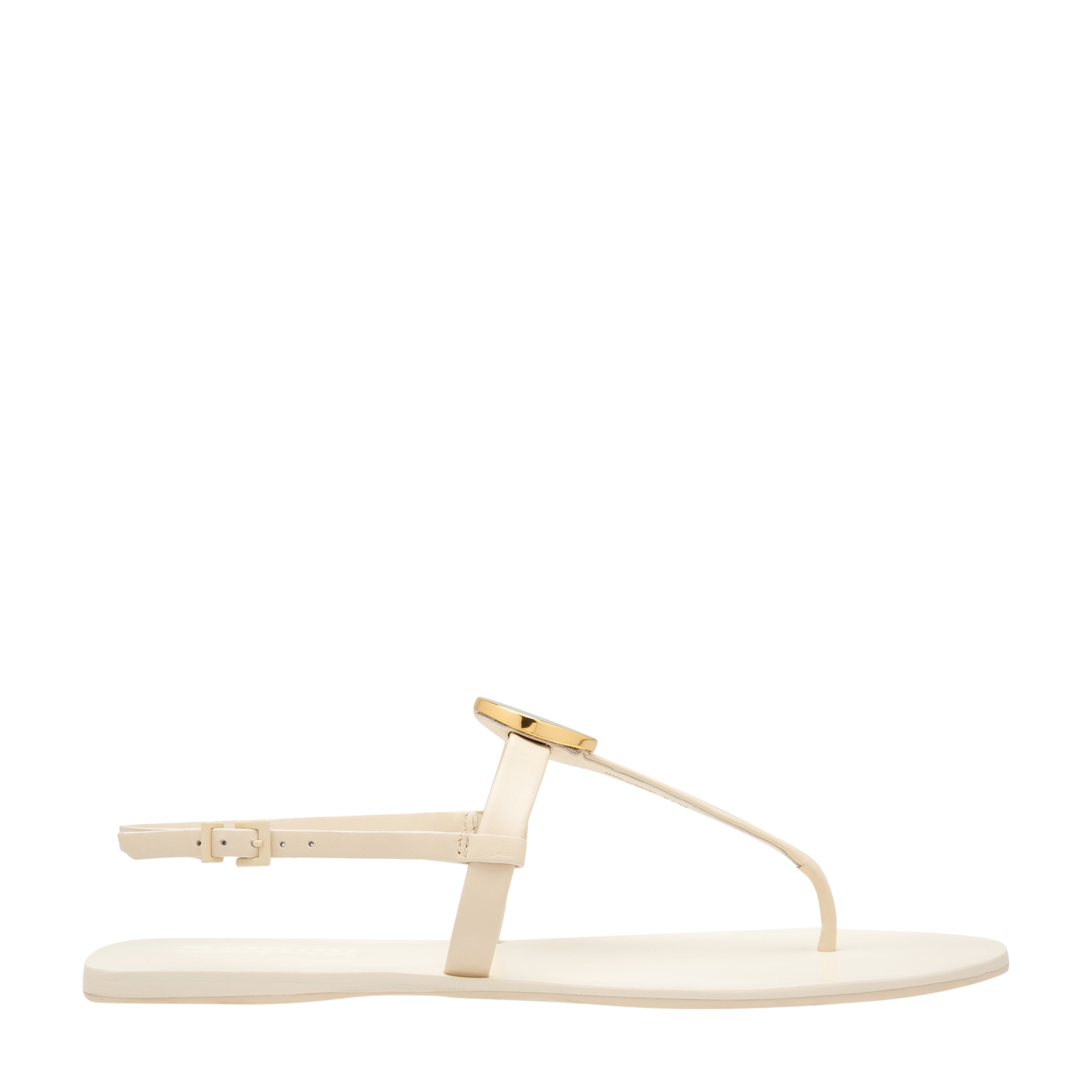 

Hollen leather sandals, White