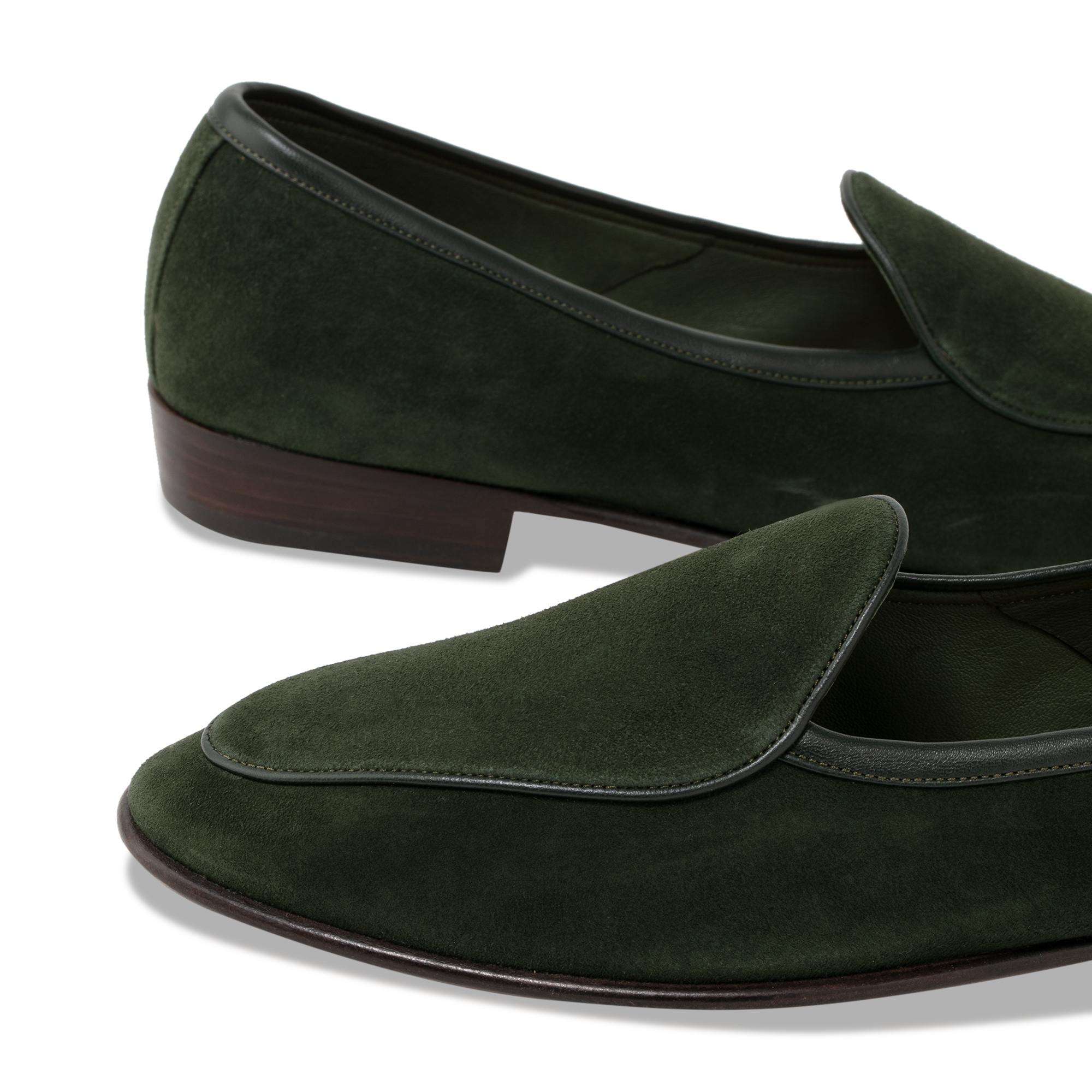 

Sagan Classic Plain loafers, Green