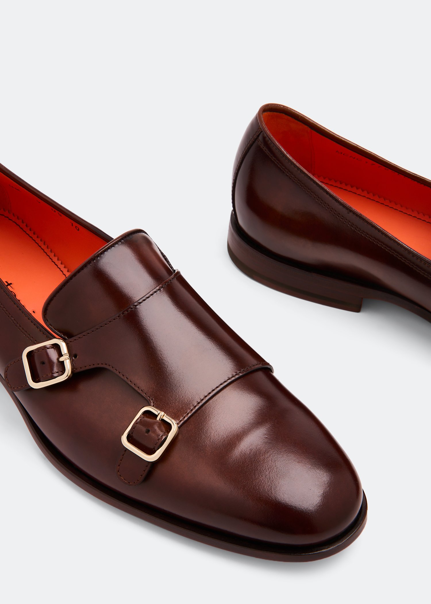 

Dolorous monk strap loafers, Brown