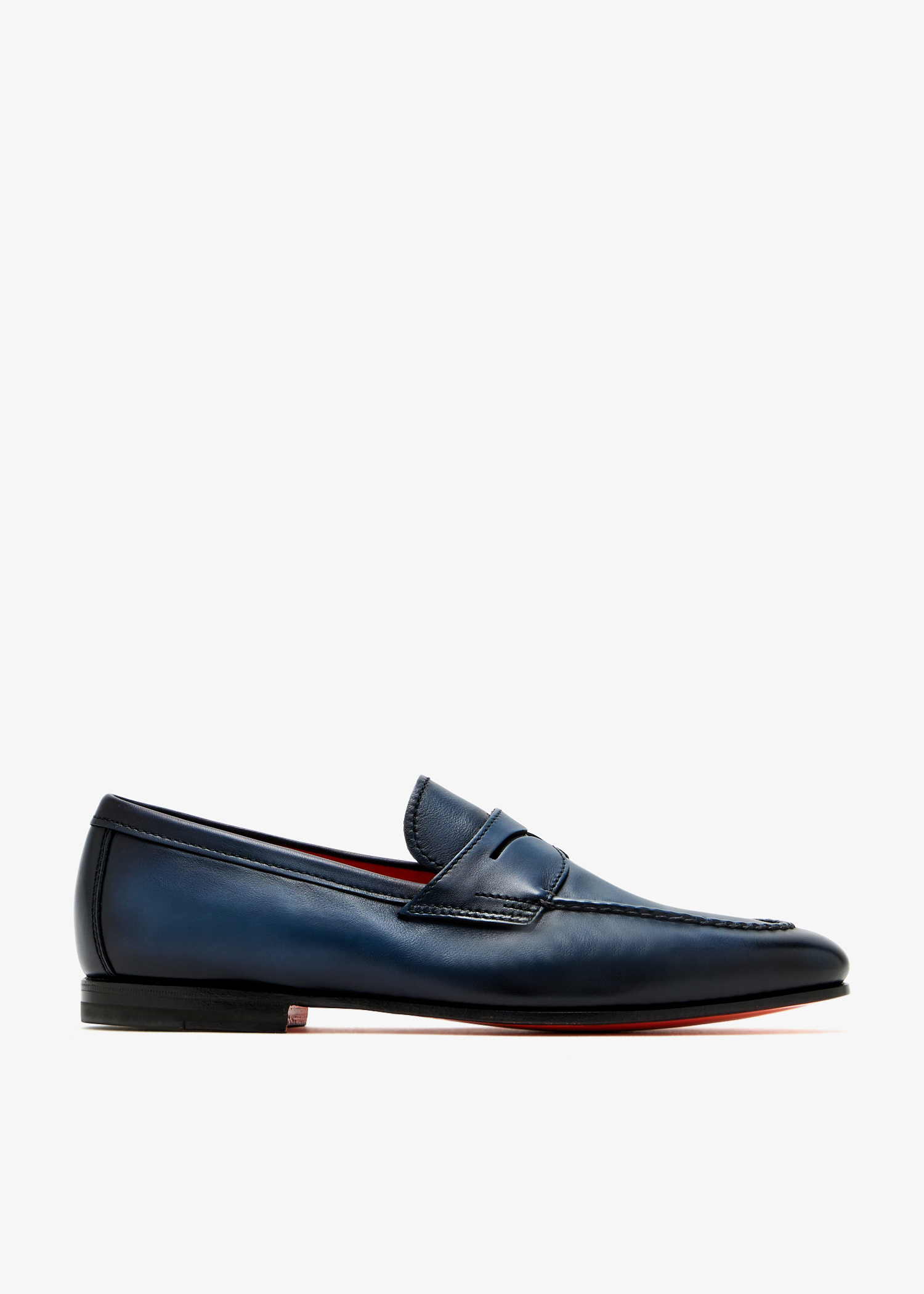 

Leather loafers, Blue