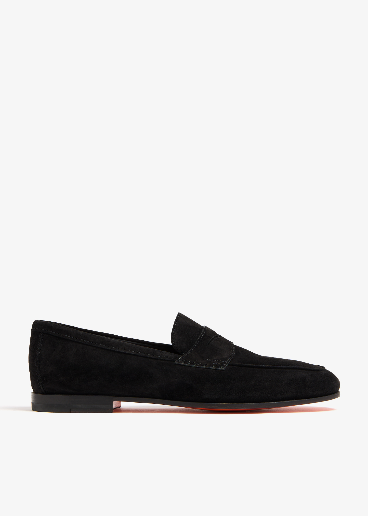 

Suede loafers, Black