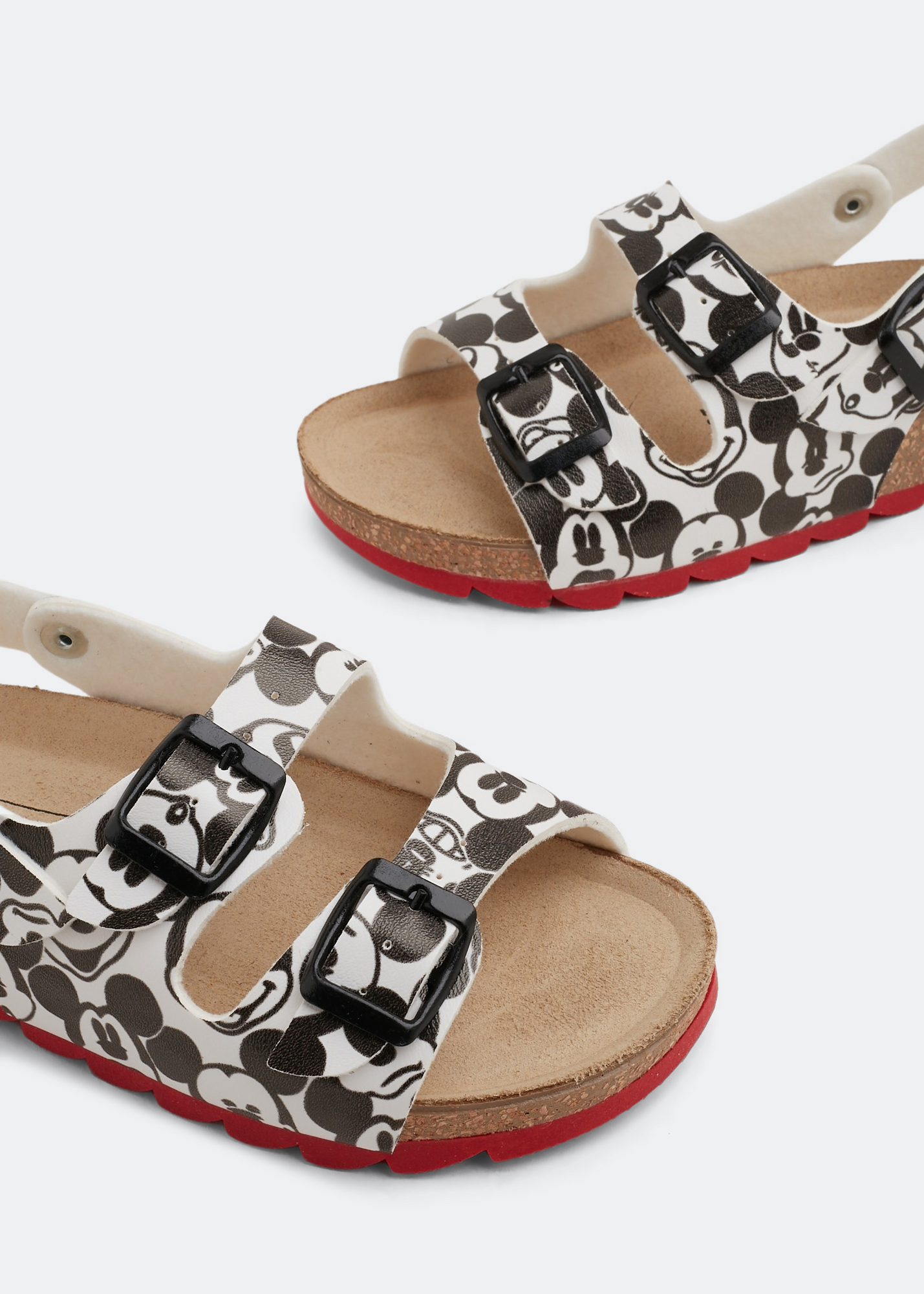 

x Disney leather sandals, Prints