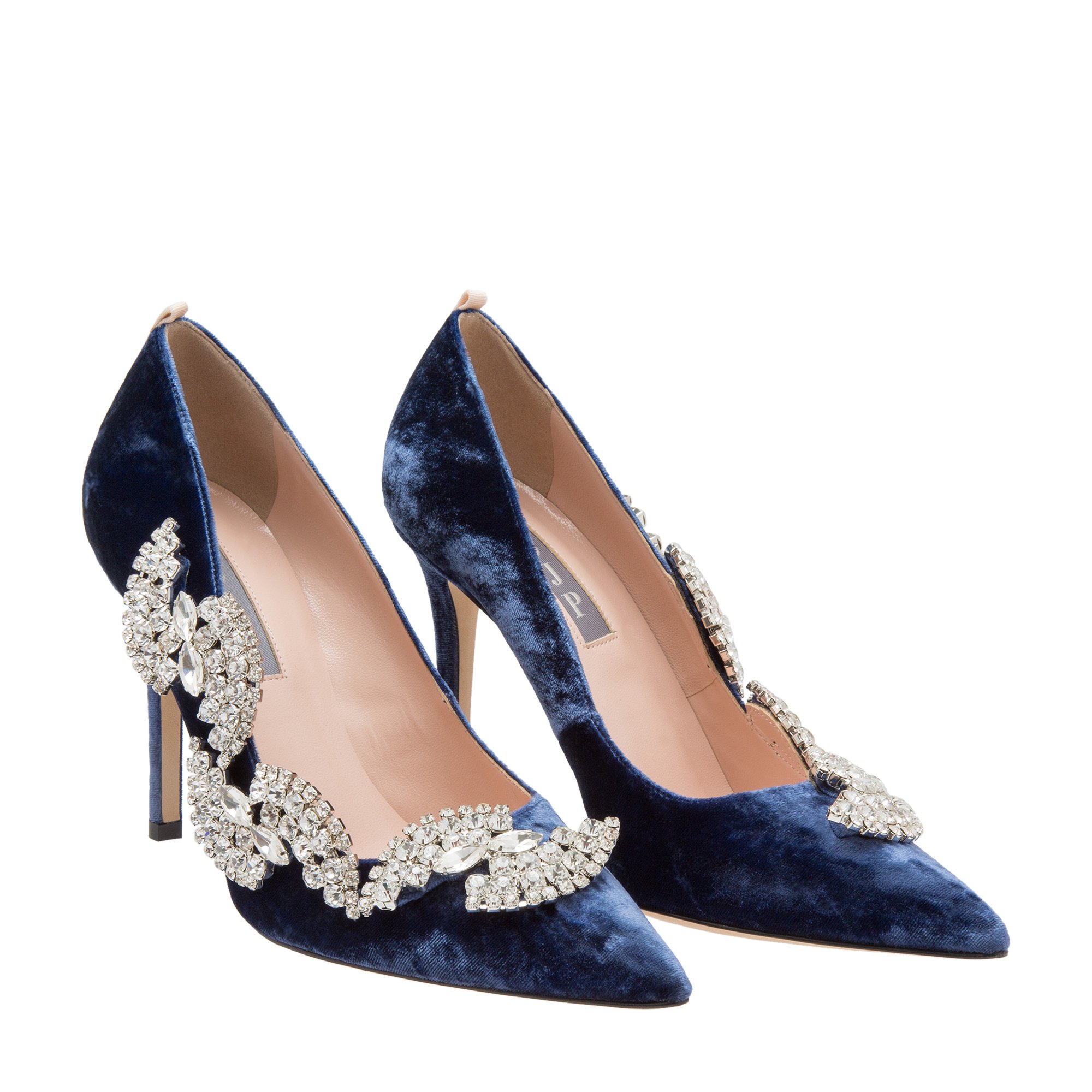 

Medina velvet pumps, Blue