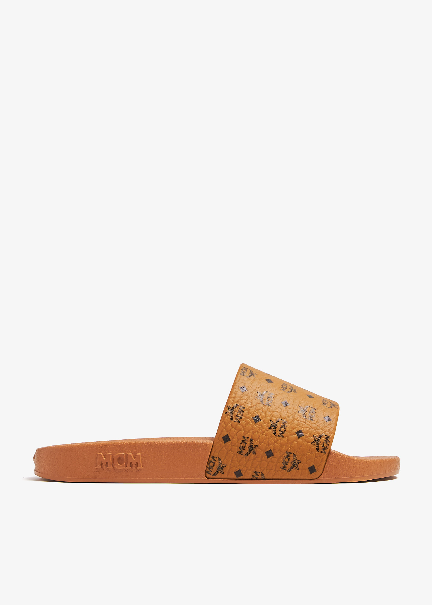 

Monogram slides, Brown