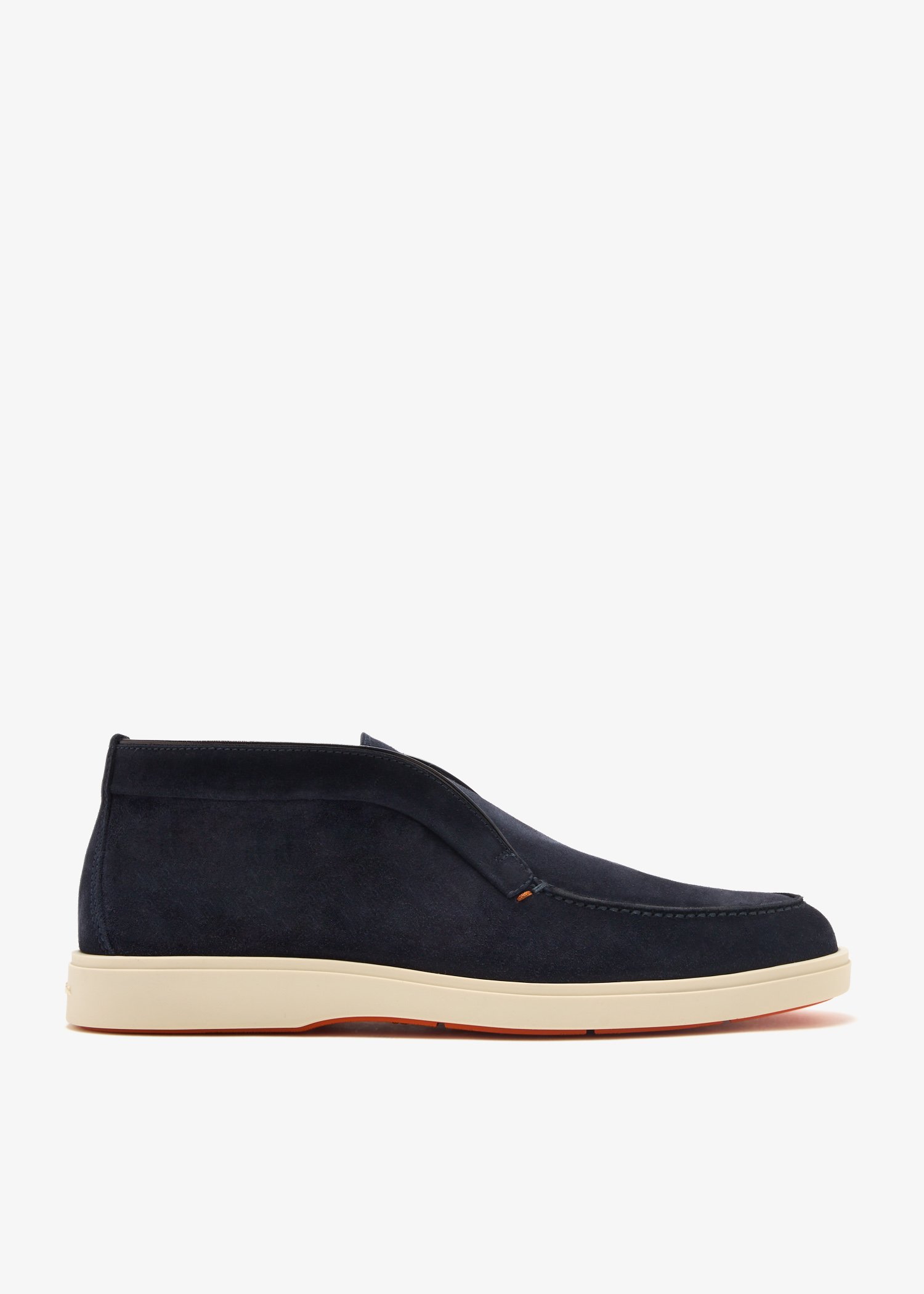

Suede desert boots, Navy