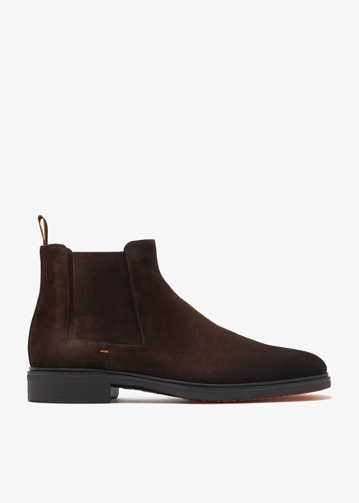 

Suede Chelsea boots, Brown
