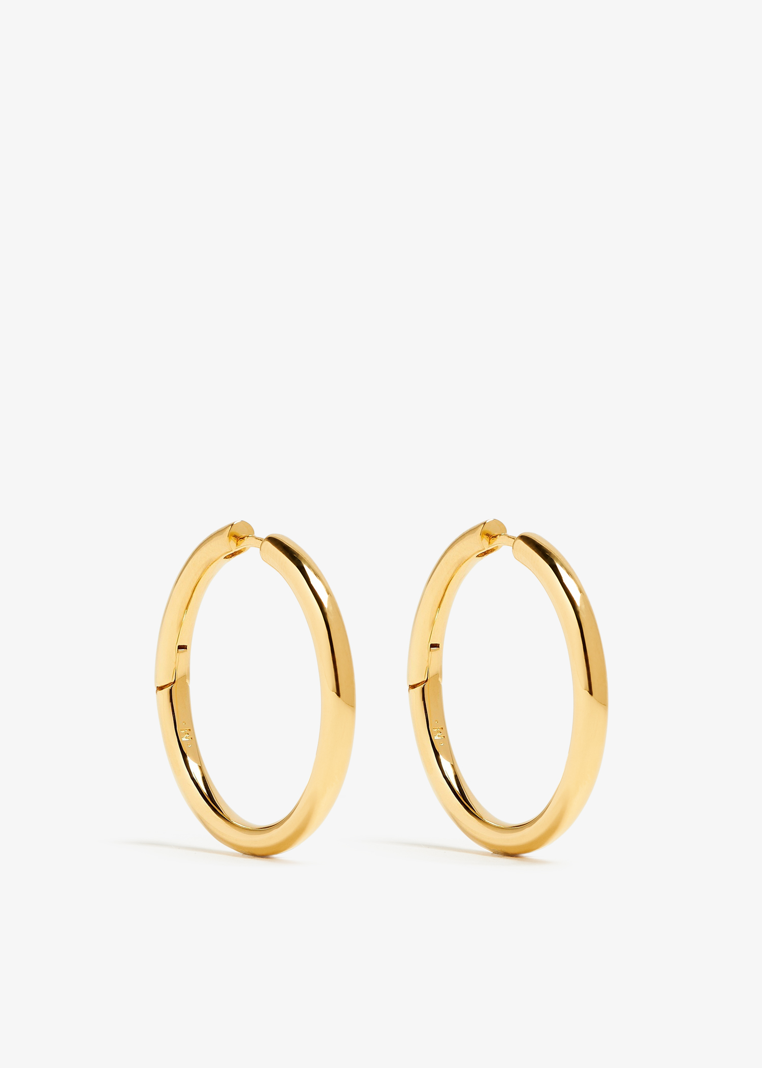 

Classic Tunnel large hoop earrings, Gold