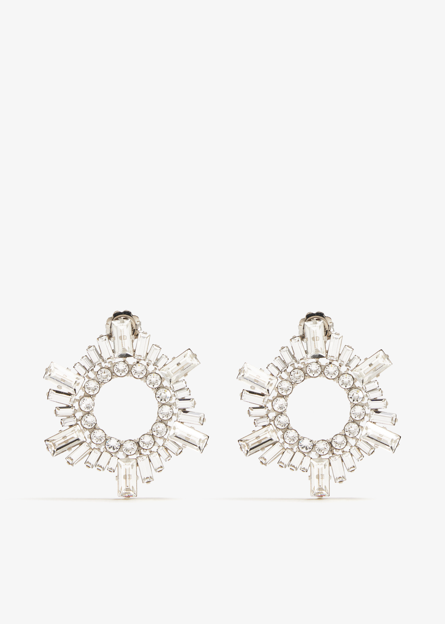 

Mini Begum earrings, Silver