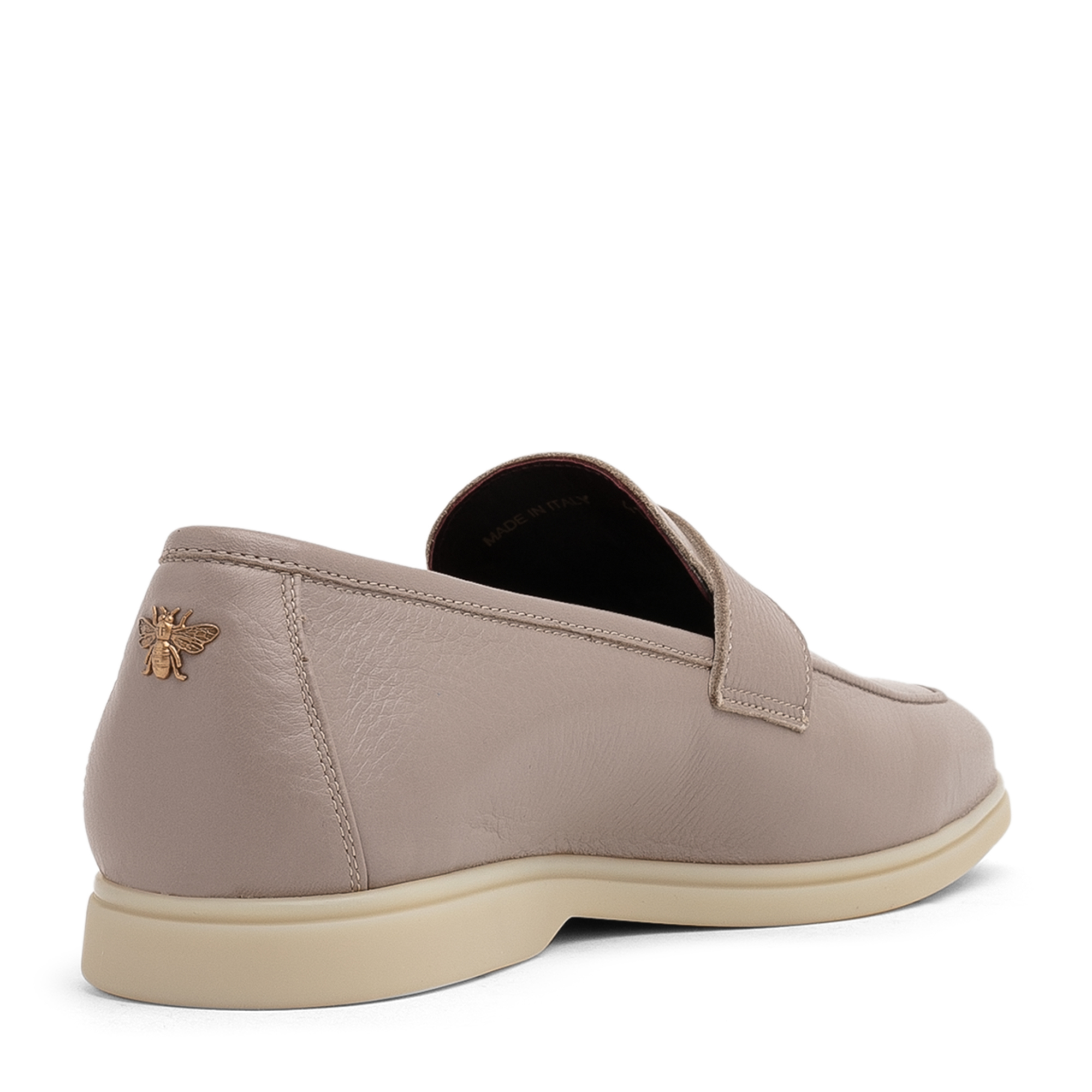 

Leather loafers, Grey