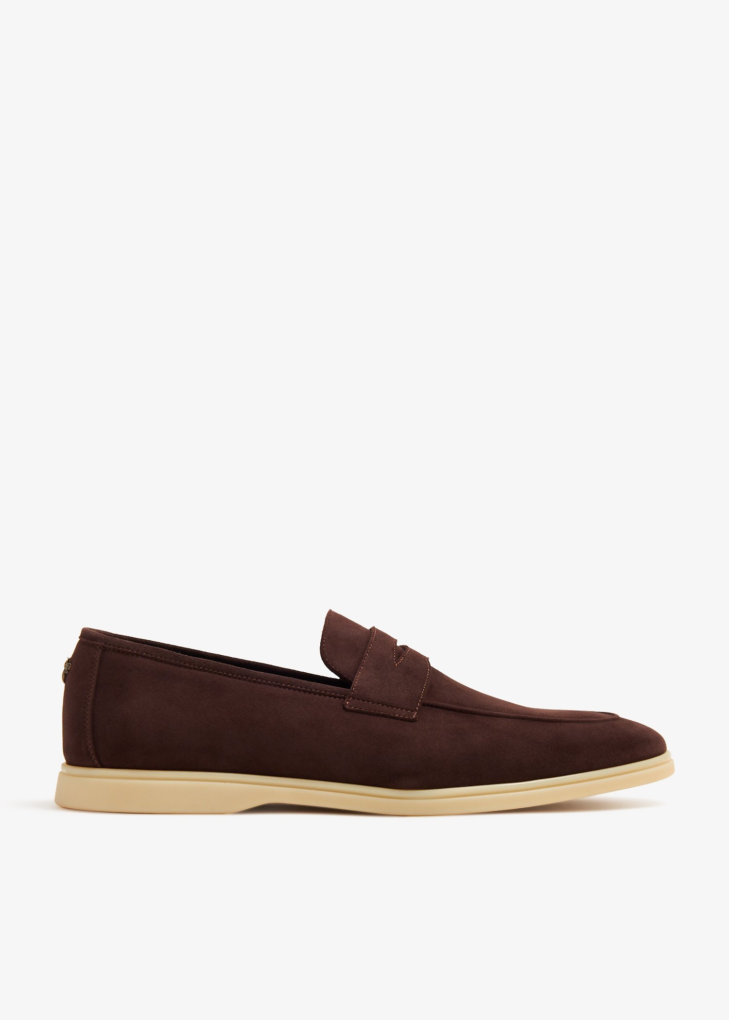 

Suede loafers, Brown