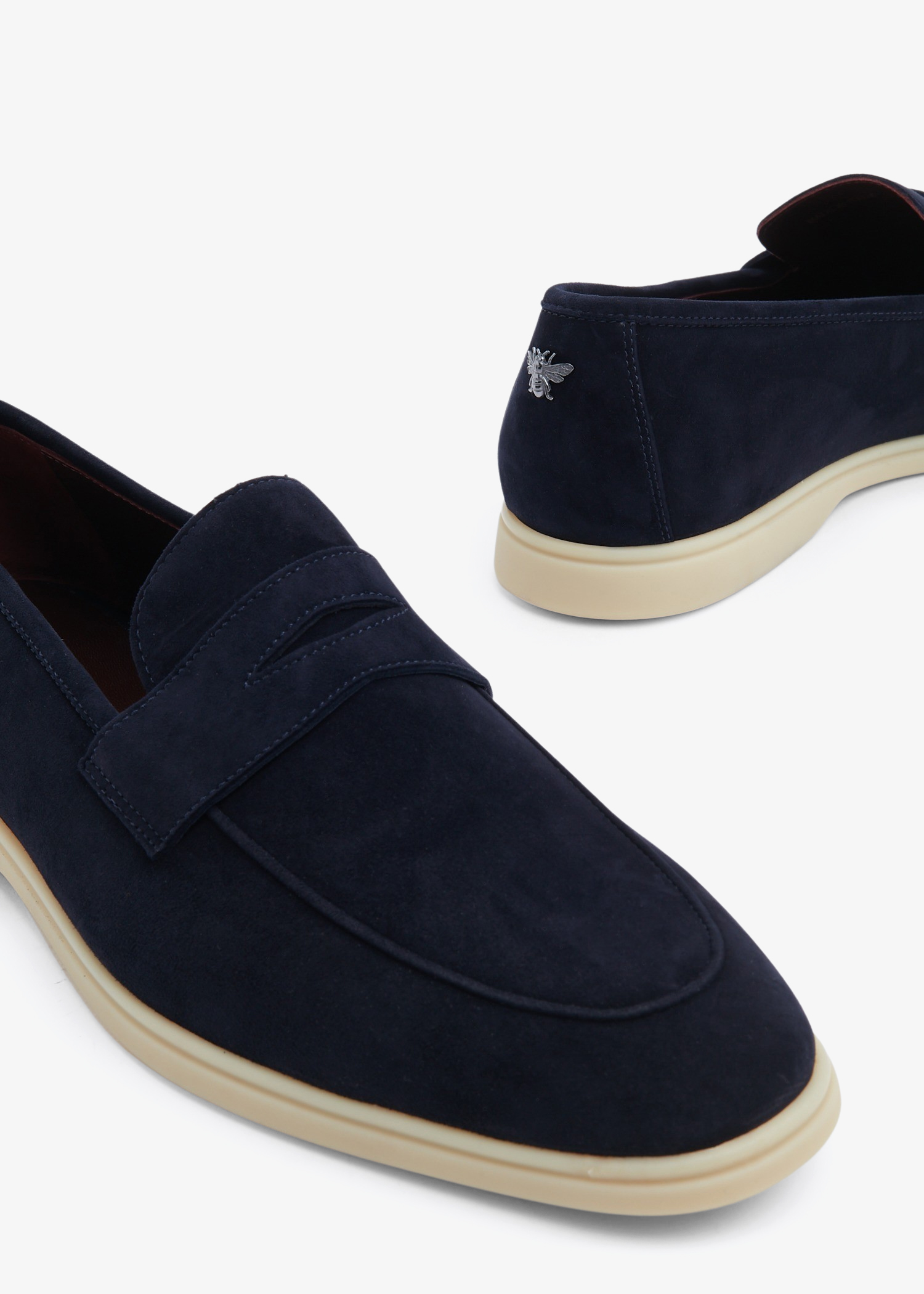 

Suede loafers, Blue