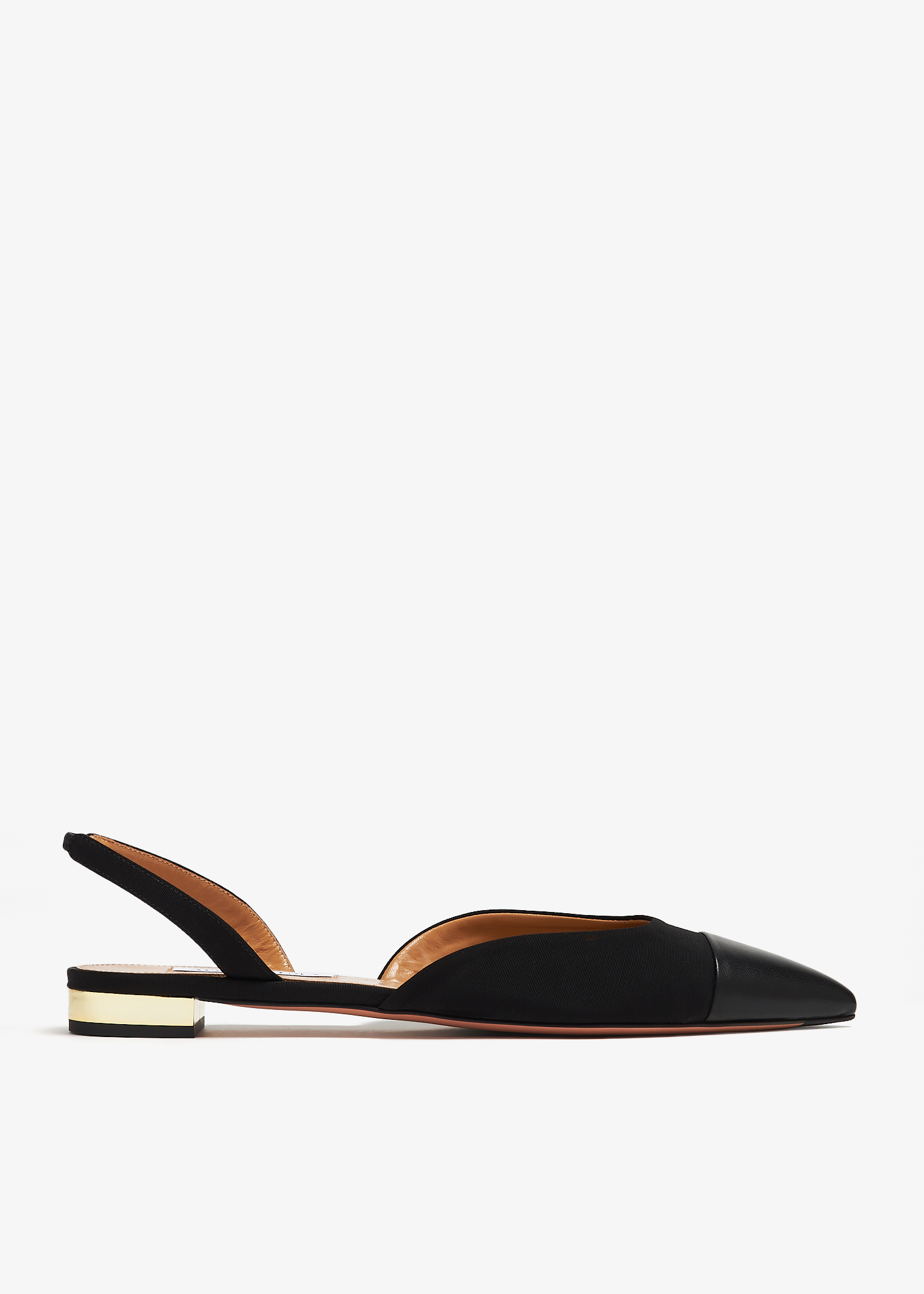 

Milanese sling flats, Black