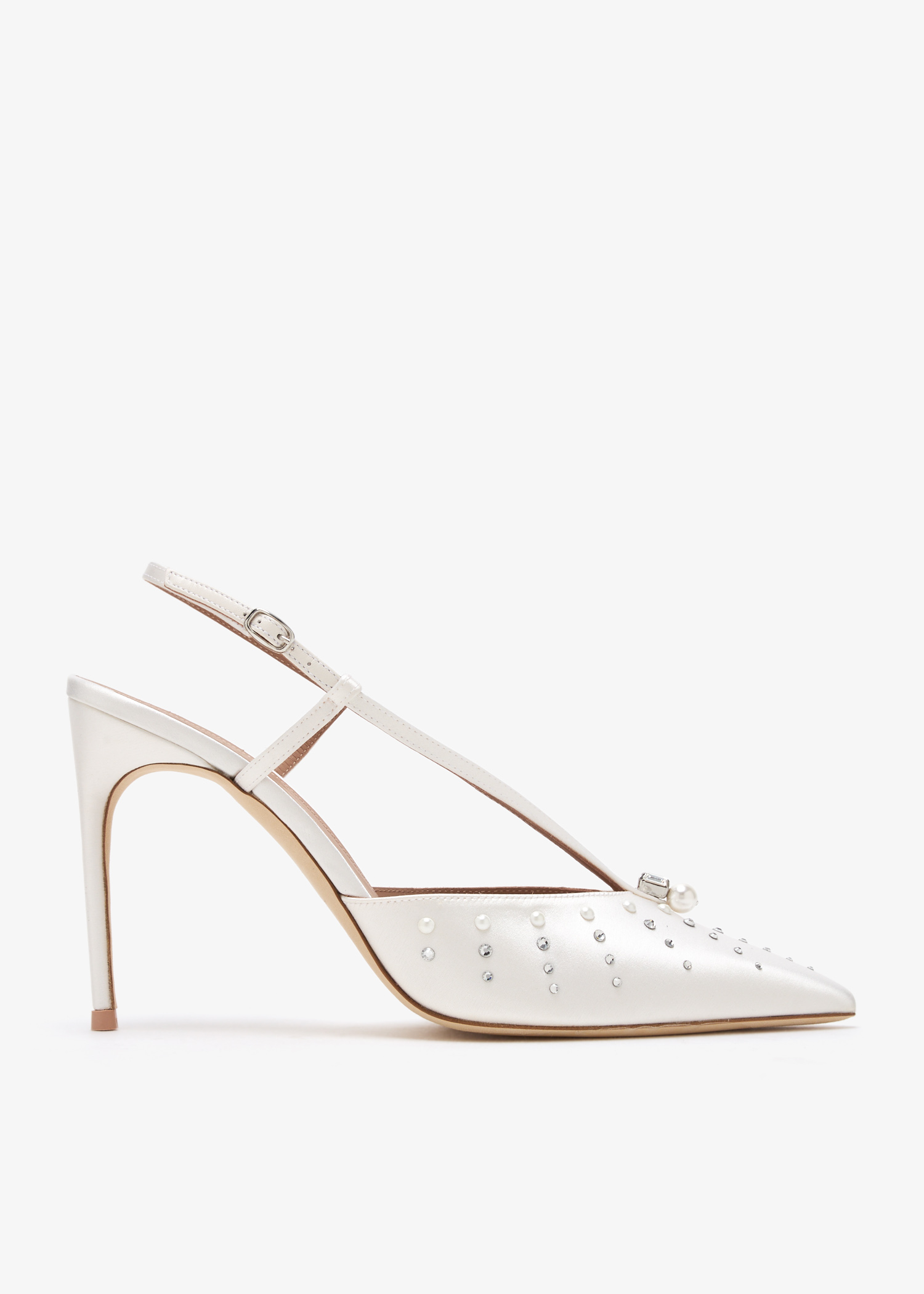 

Moore 90 pumps, White