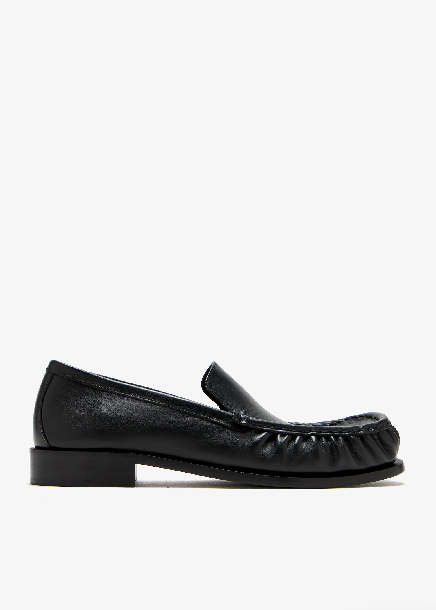 

Leather loafers, Black