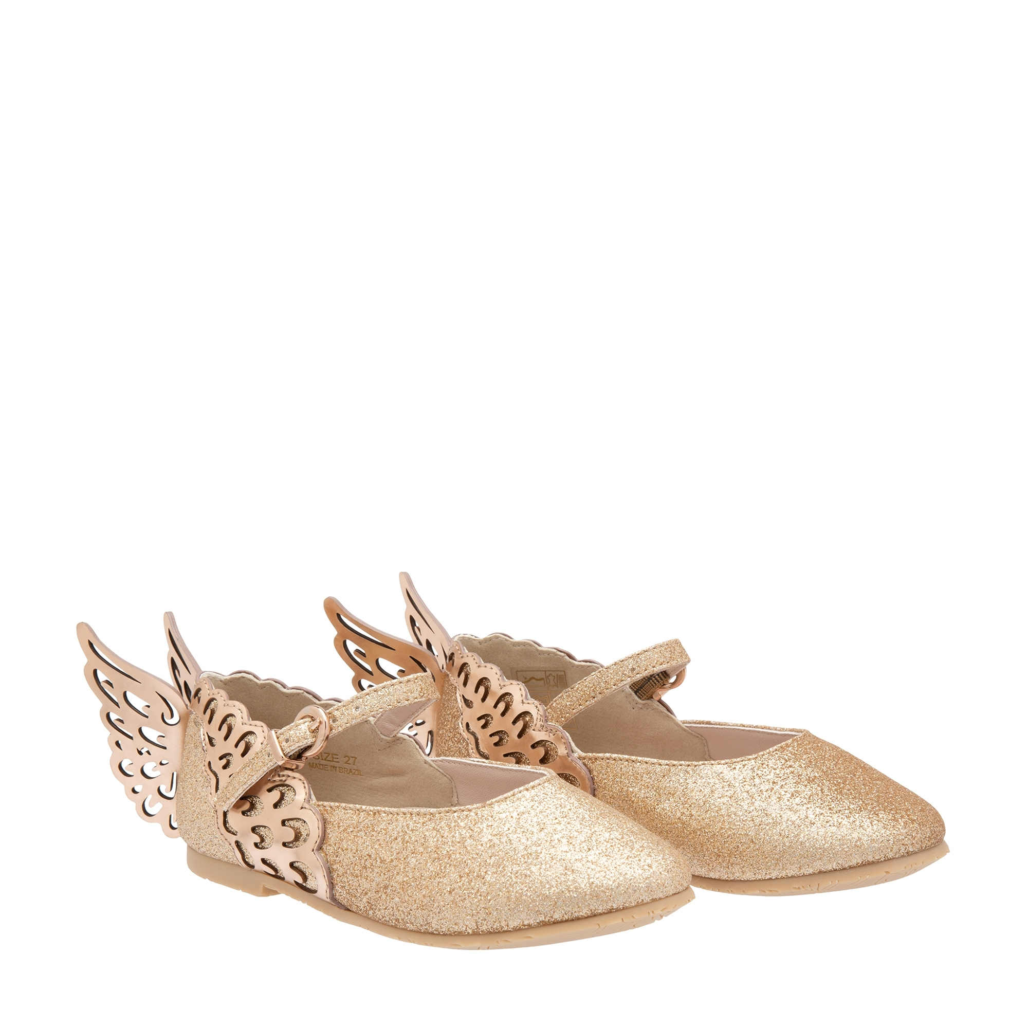 

Evangeline ballet flats, Gold