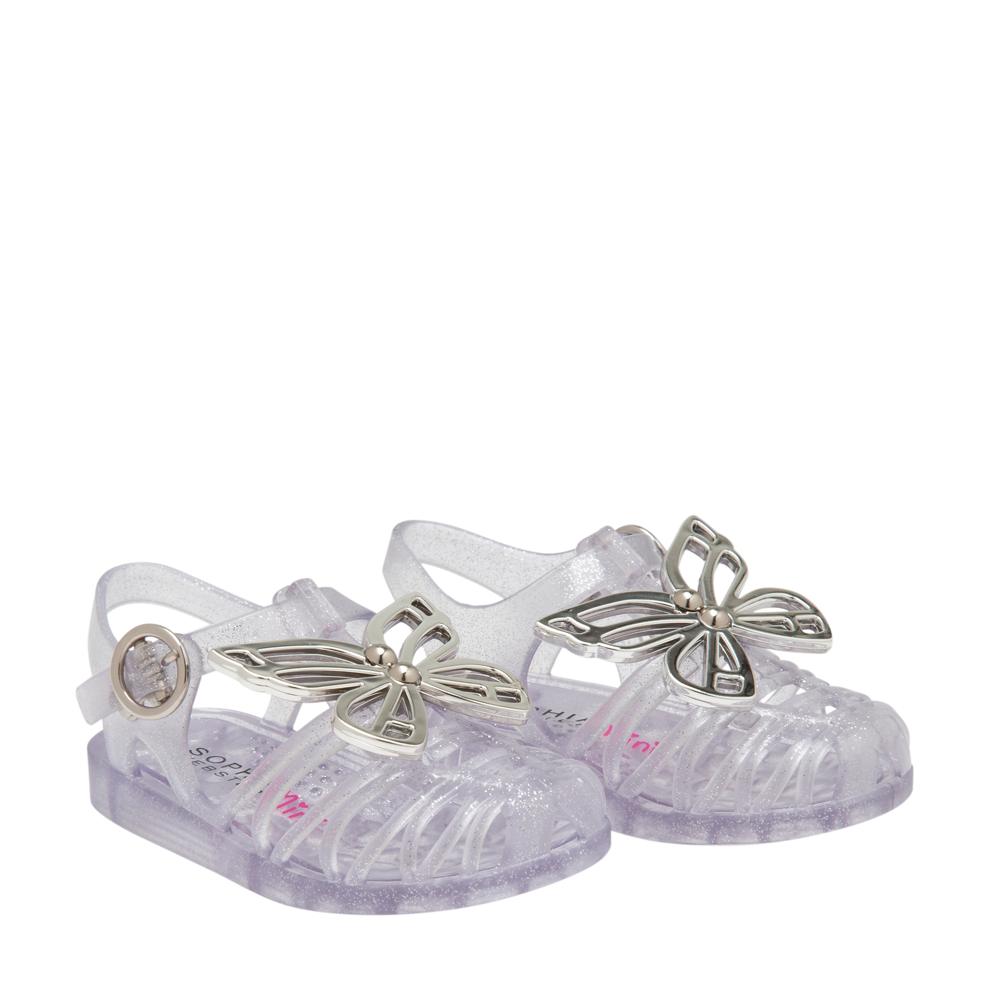 

Riva rubber sandals, Silver