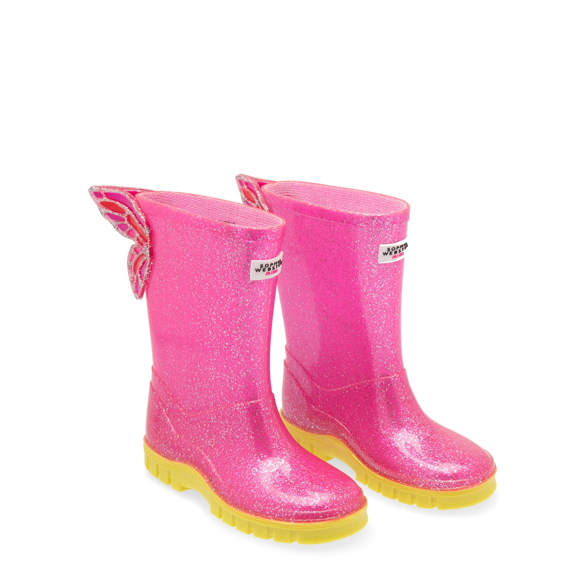 

Butterfly Welly boots, Pink