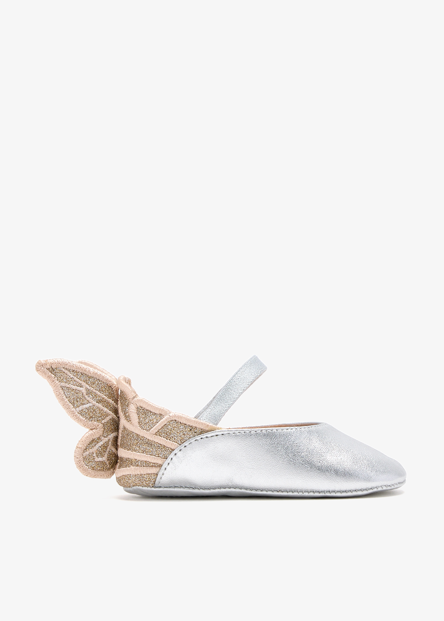

Chiara ballet flats, Silver