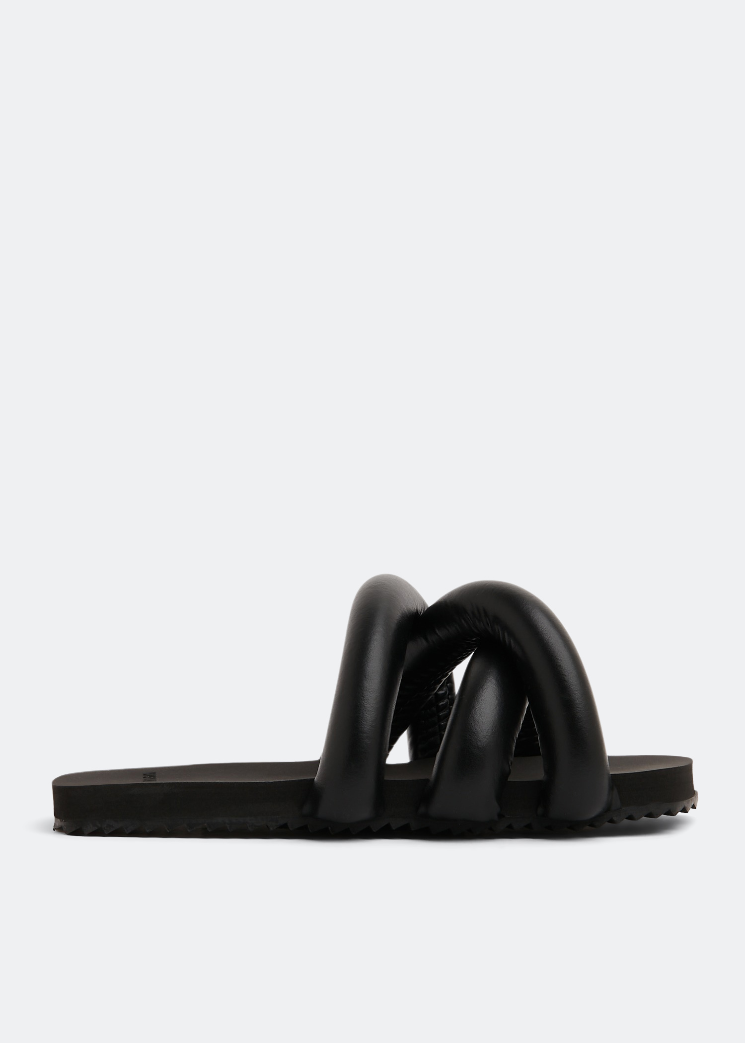 

Tyre slide sandals, Black