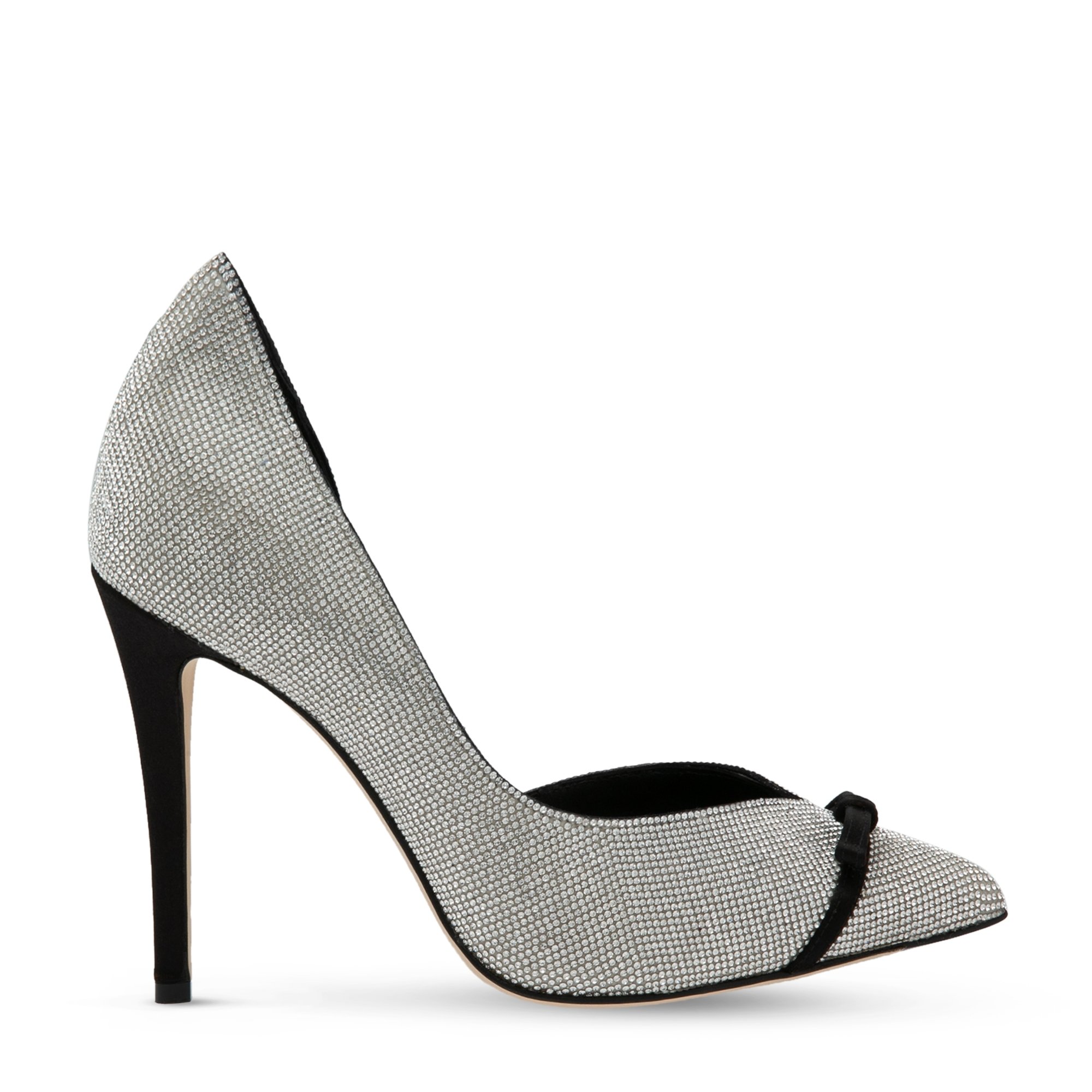 

Strass pumps, Silver