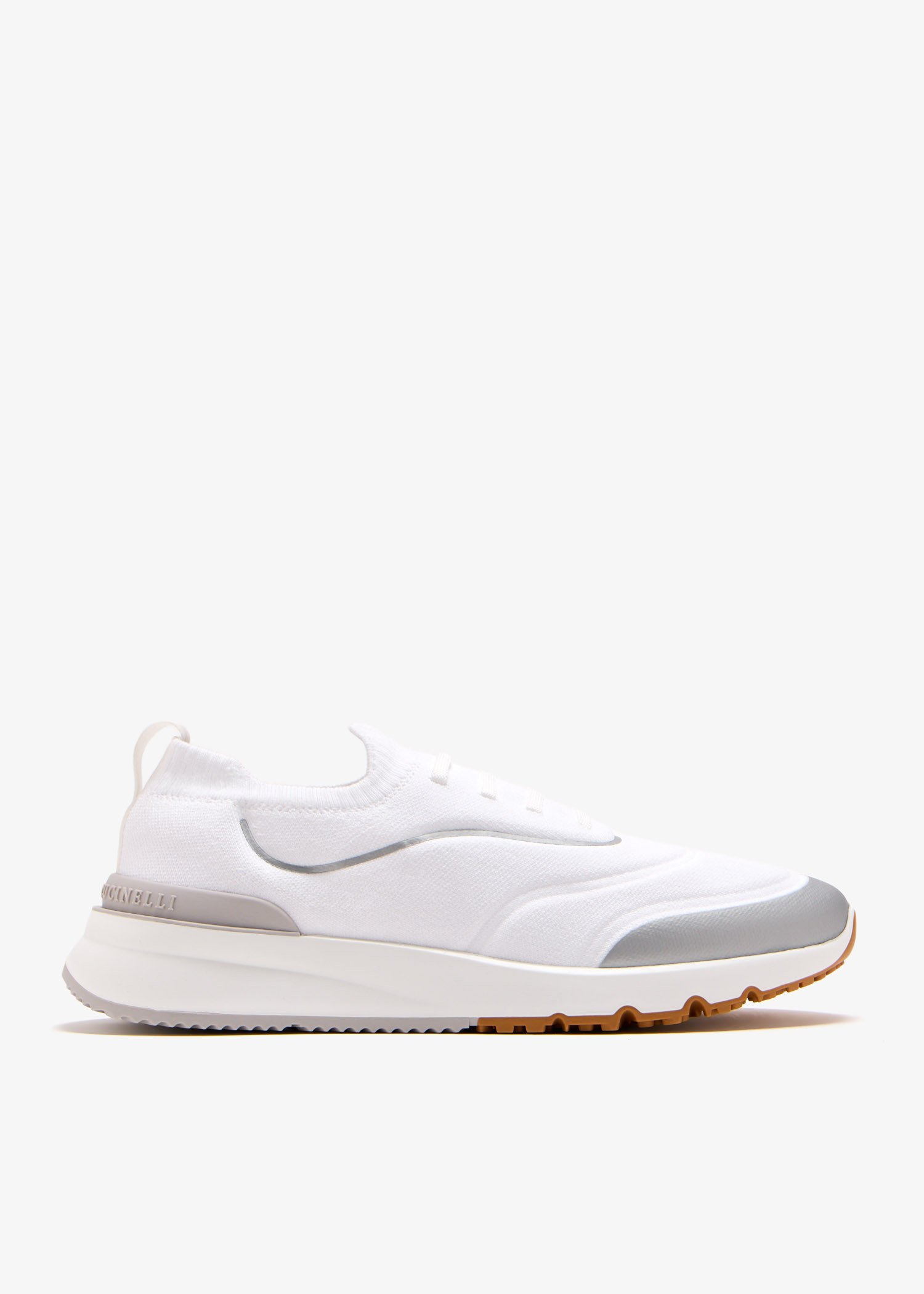 

Knit sneakers, White