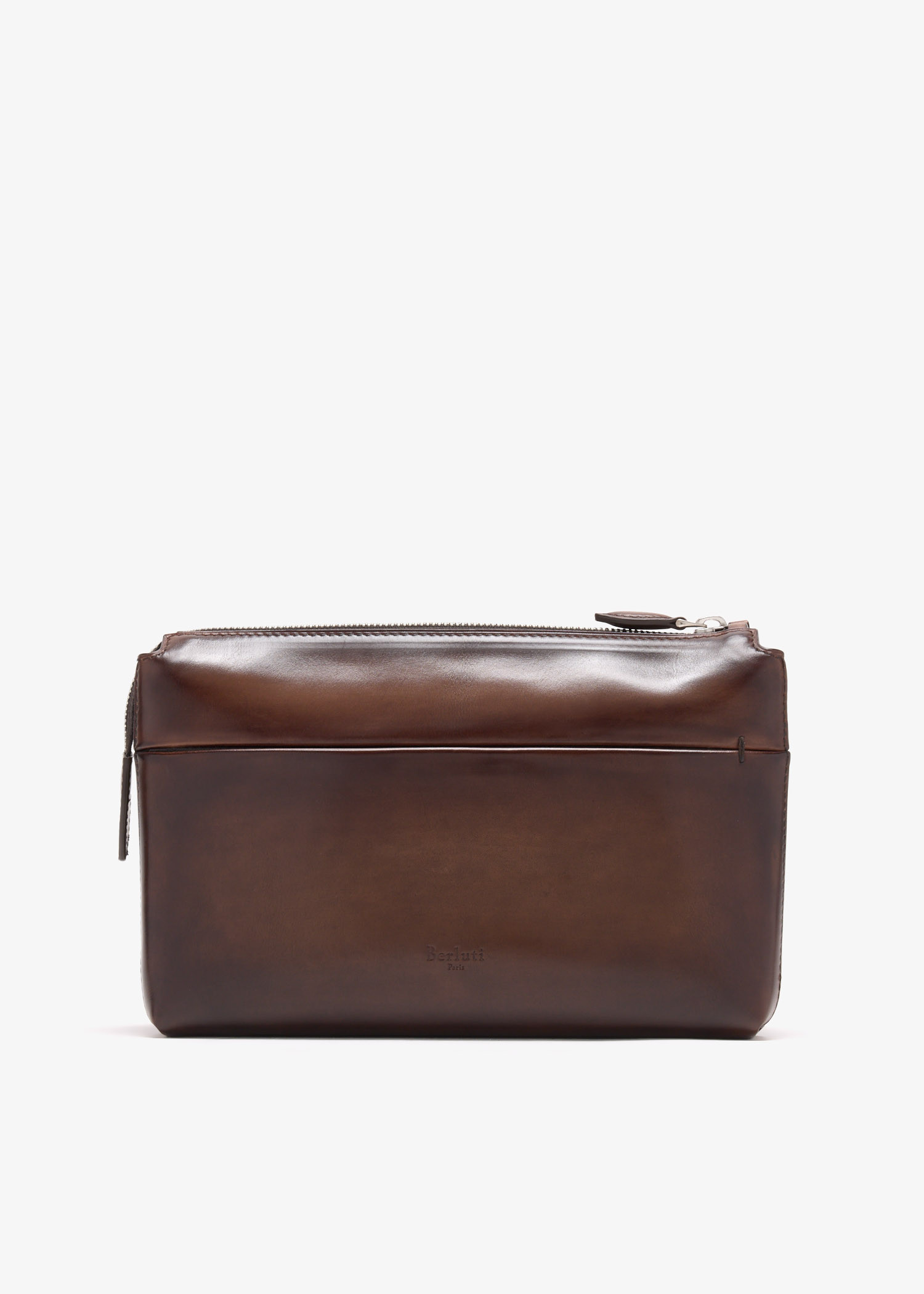 

Tersio Gaspard zipped pouch, Brown