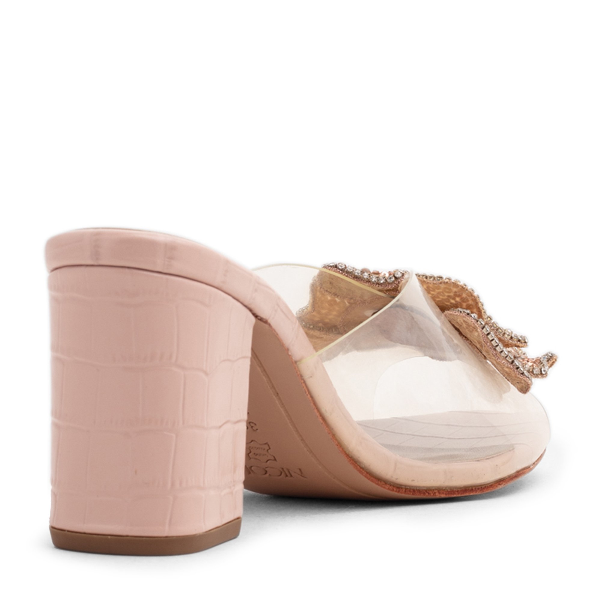 

Nash embellished mules, Beige