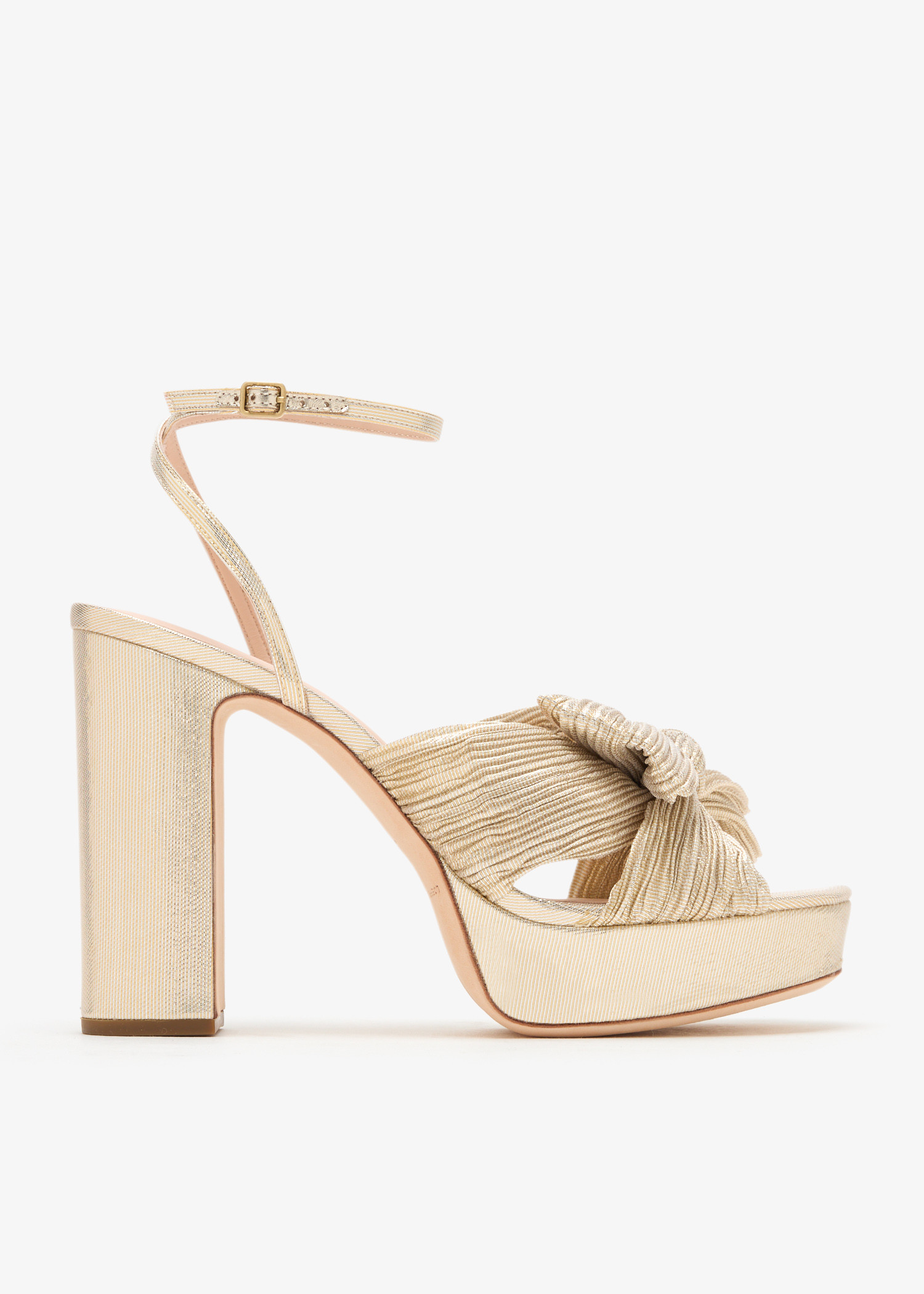

Natalia platform sandals, Gold