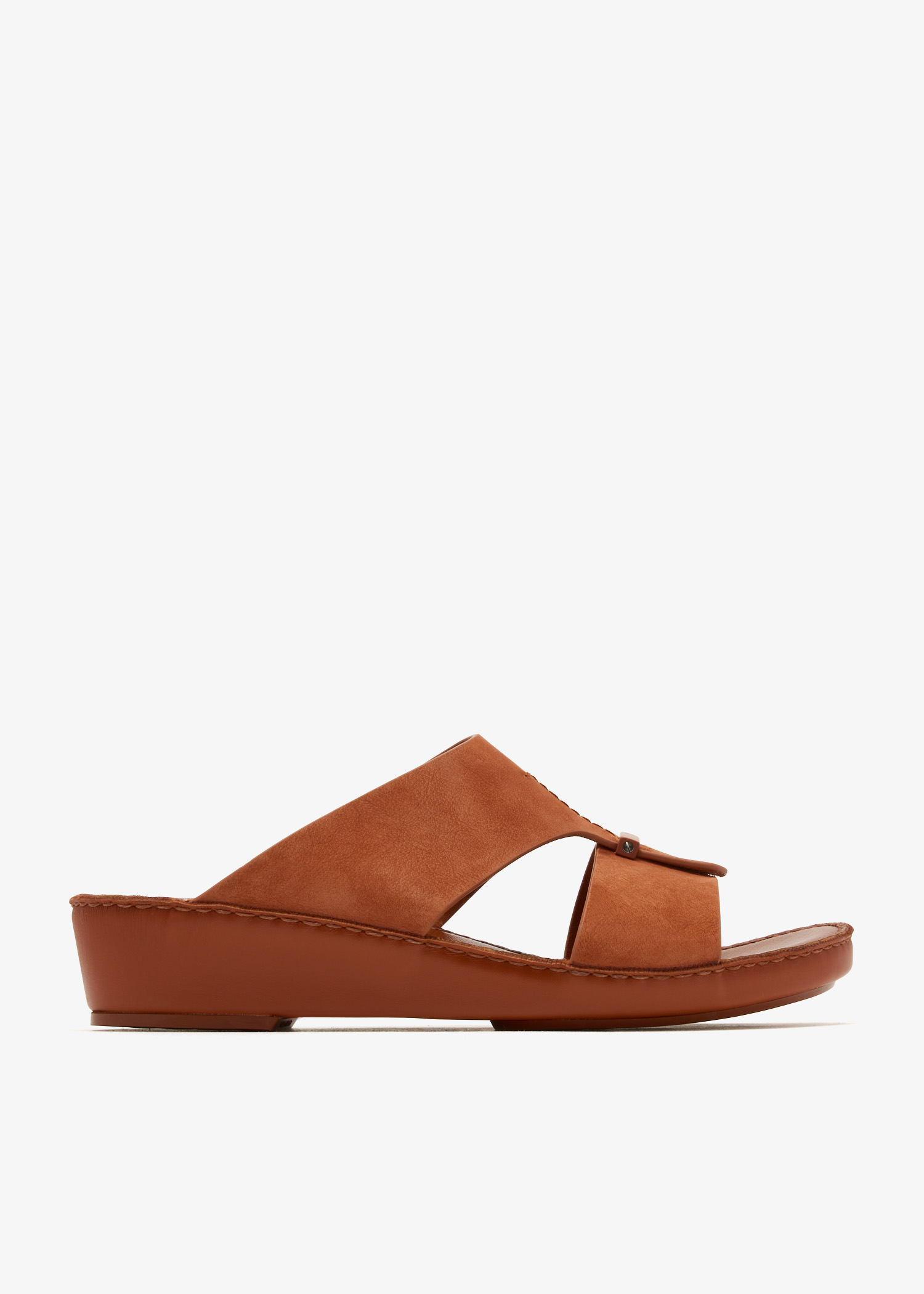 

Cerchio Cucire Nabuk sandals, Brown