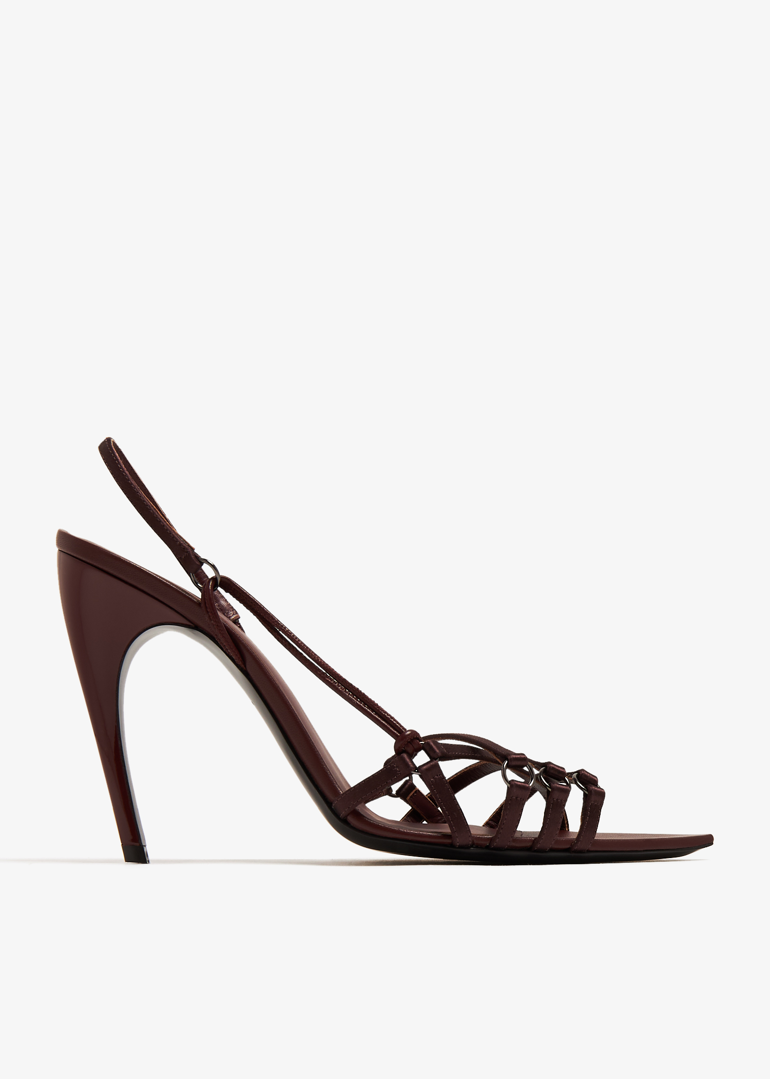 

Strappy sandals, Burgundy