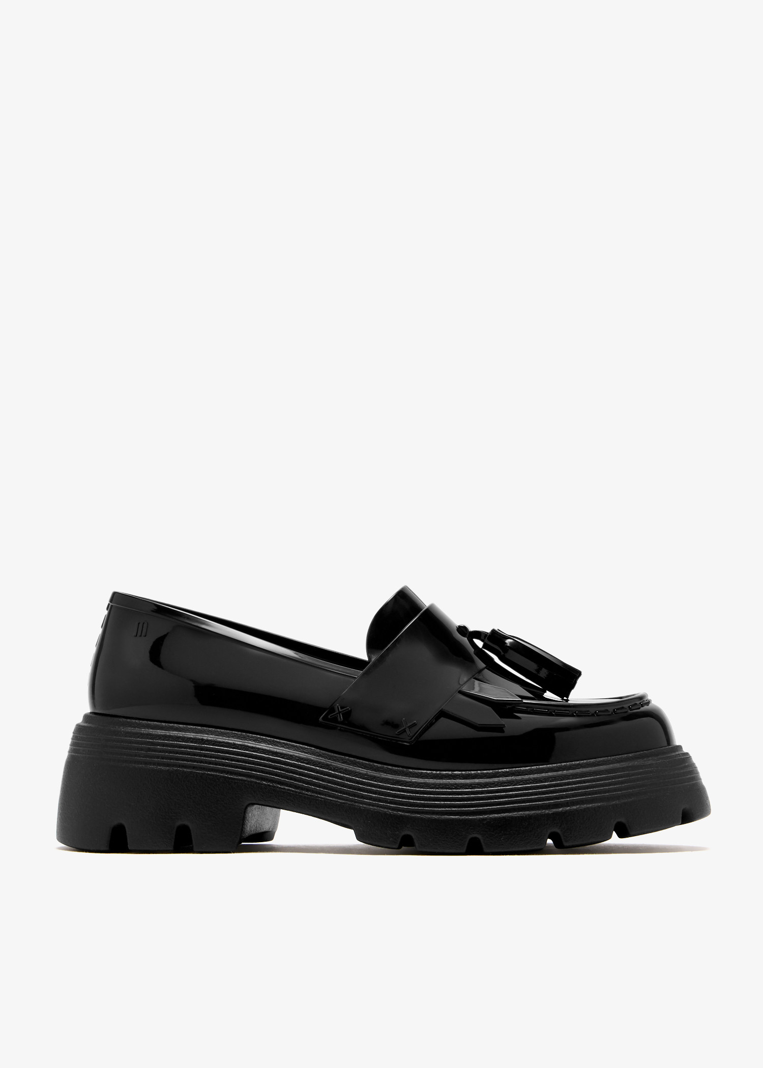 

x Melissa platform loafers, Black