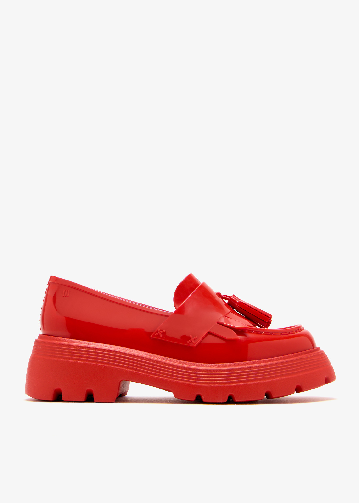 

x Melissa platform loafers, Red