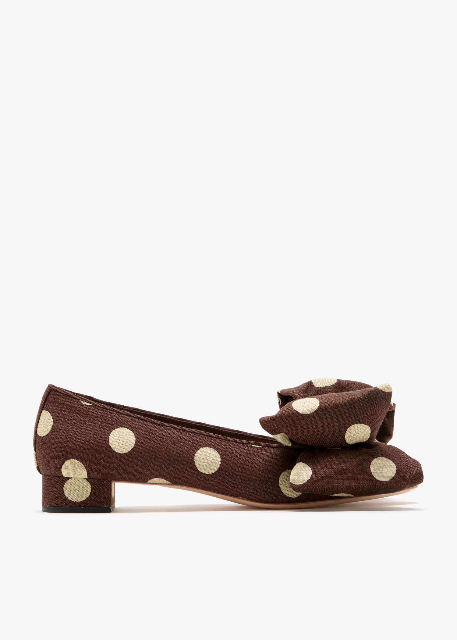 

Noa bow ballerinas, Brown