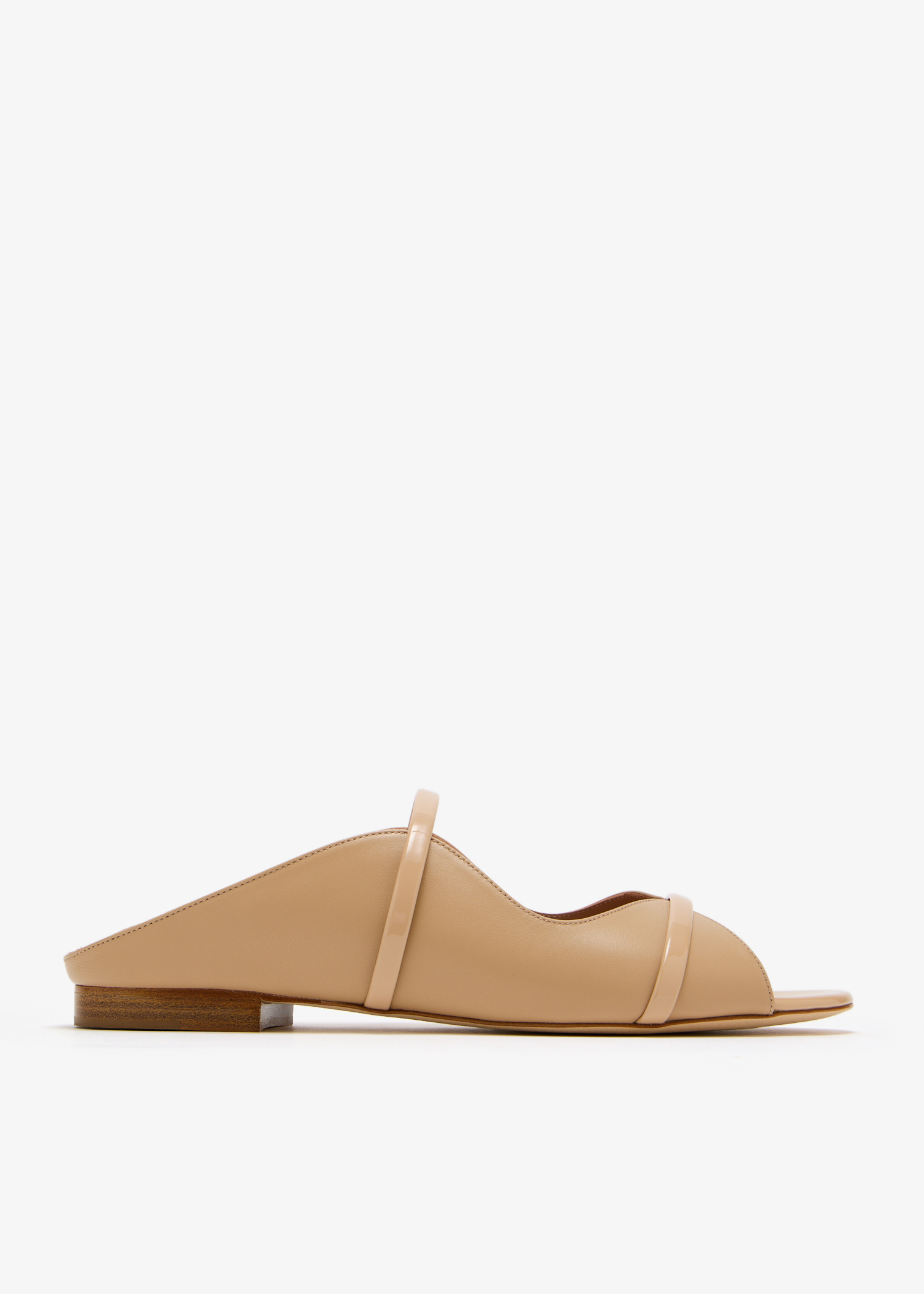 

Norah flat mules, Beige
