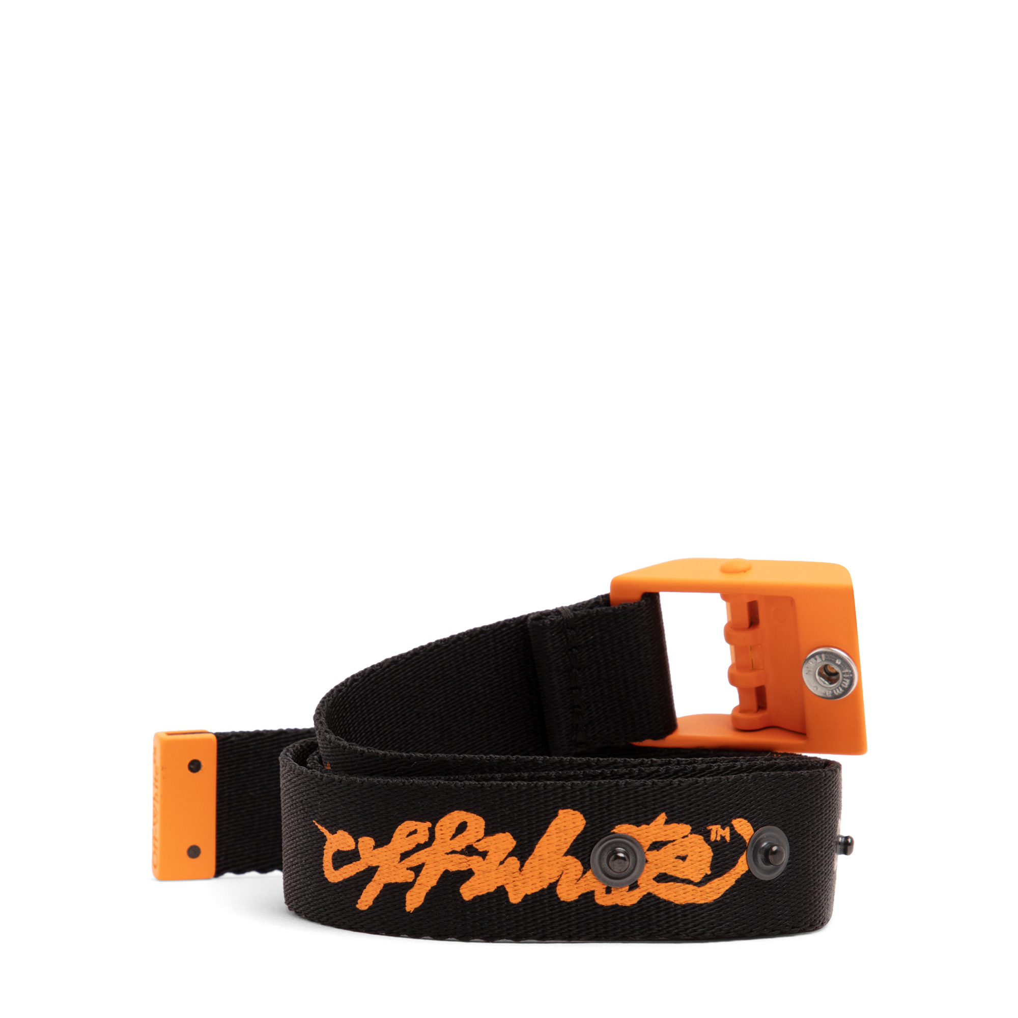 

Script Logo belt, Black