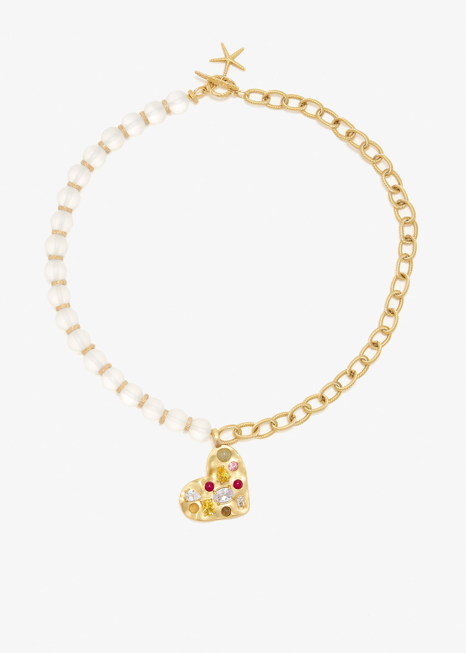 

Celestial love necklace, Gold