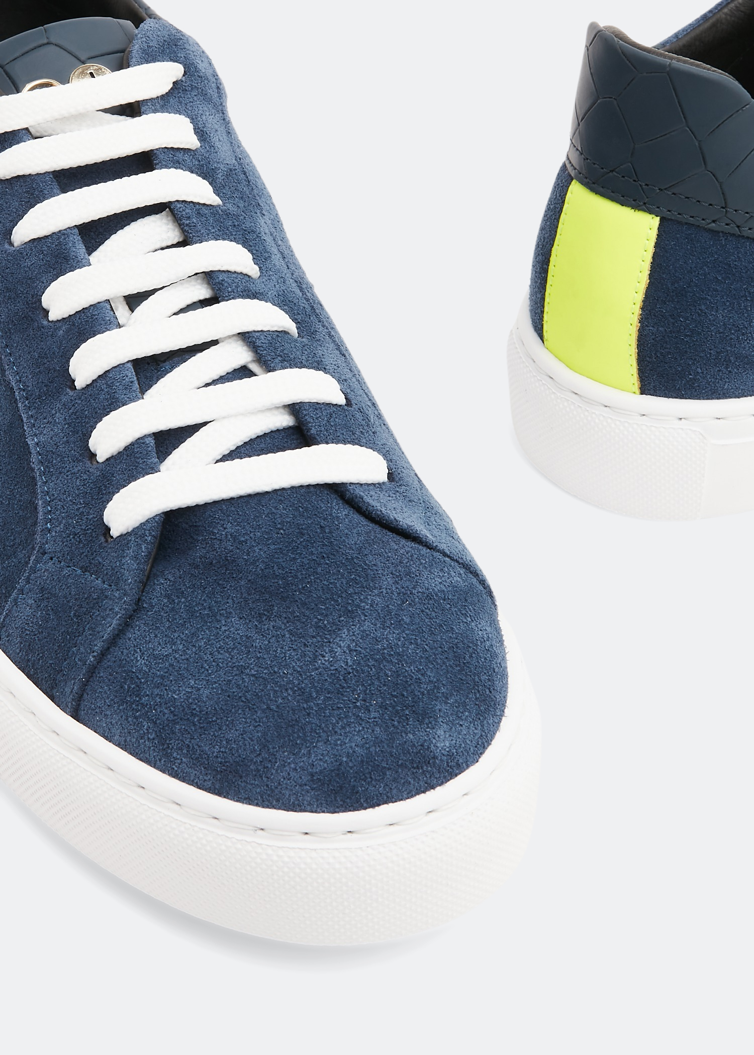 

Oil sneakers, Blue