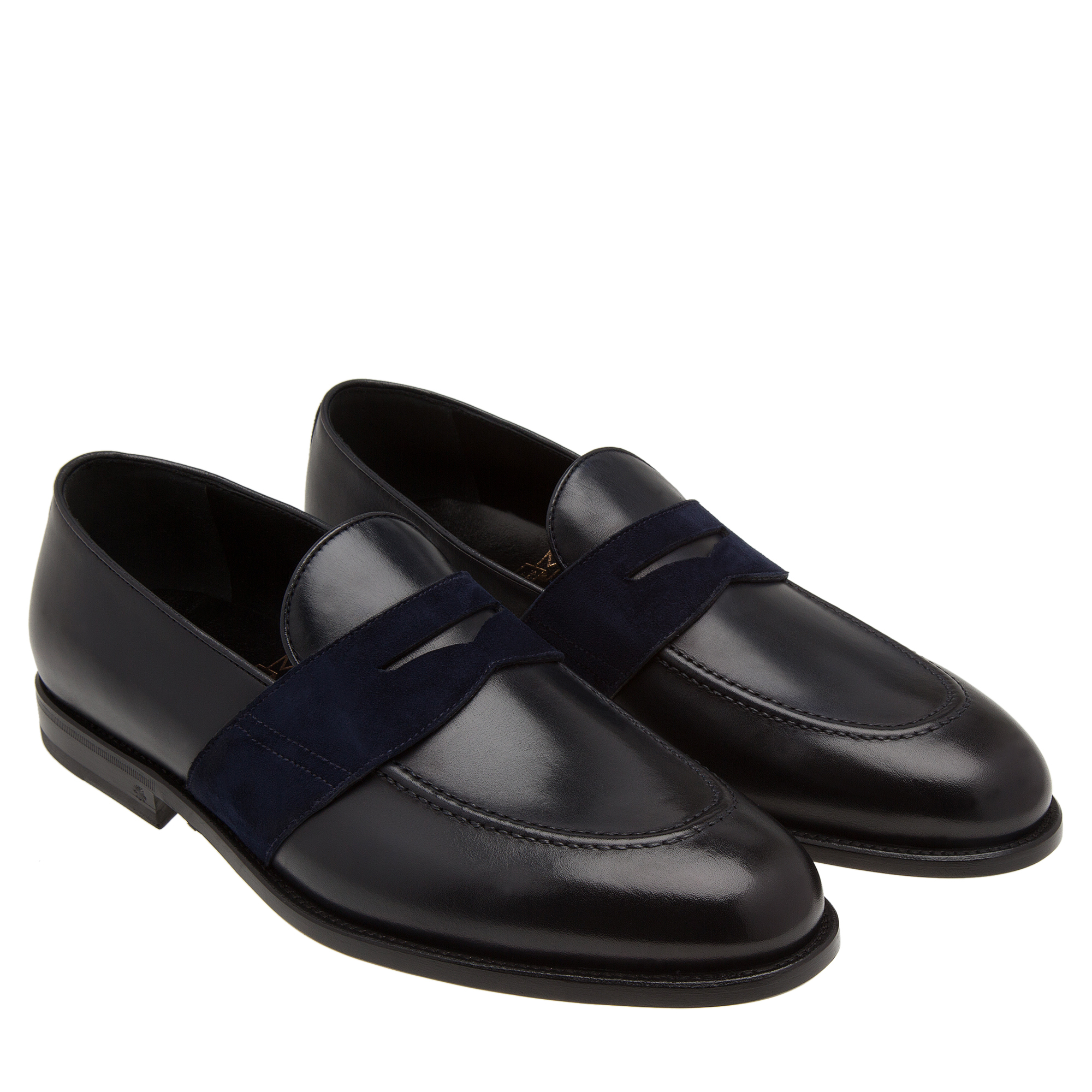 

Leather loafers, Black