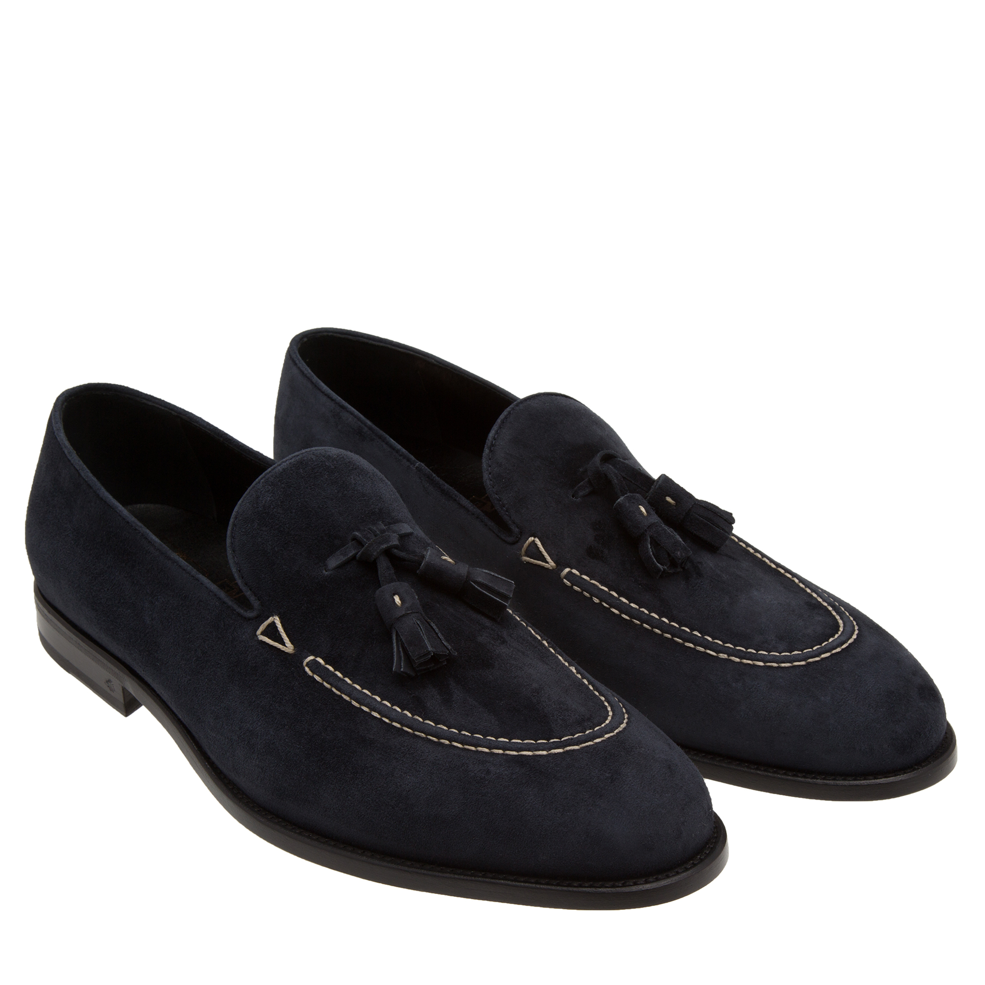 

Leather loafers, Blue