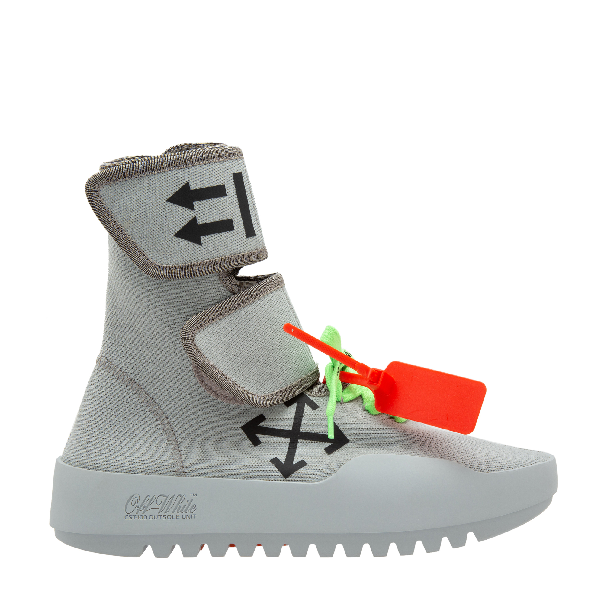 

Moto wrap sneakers, Grey