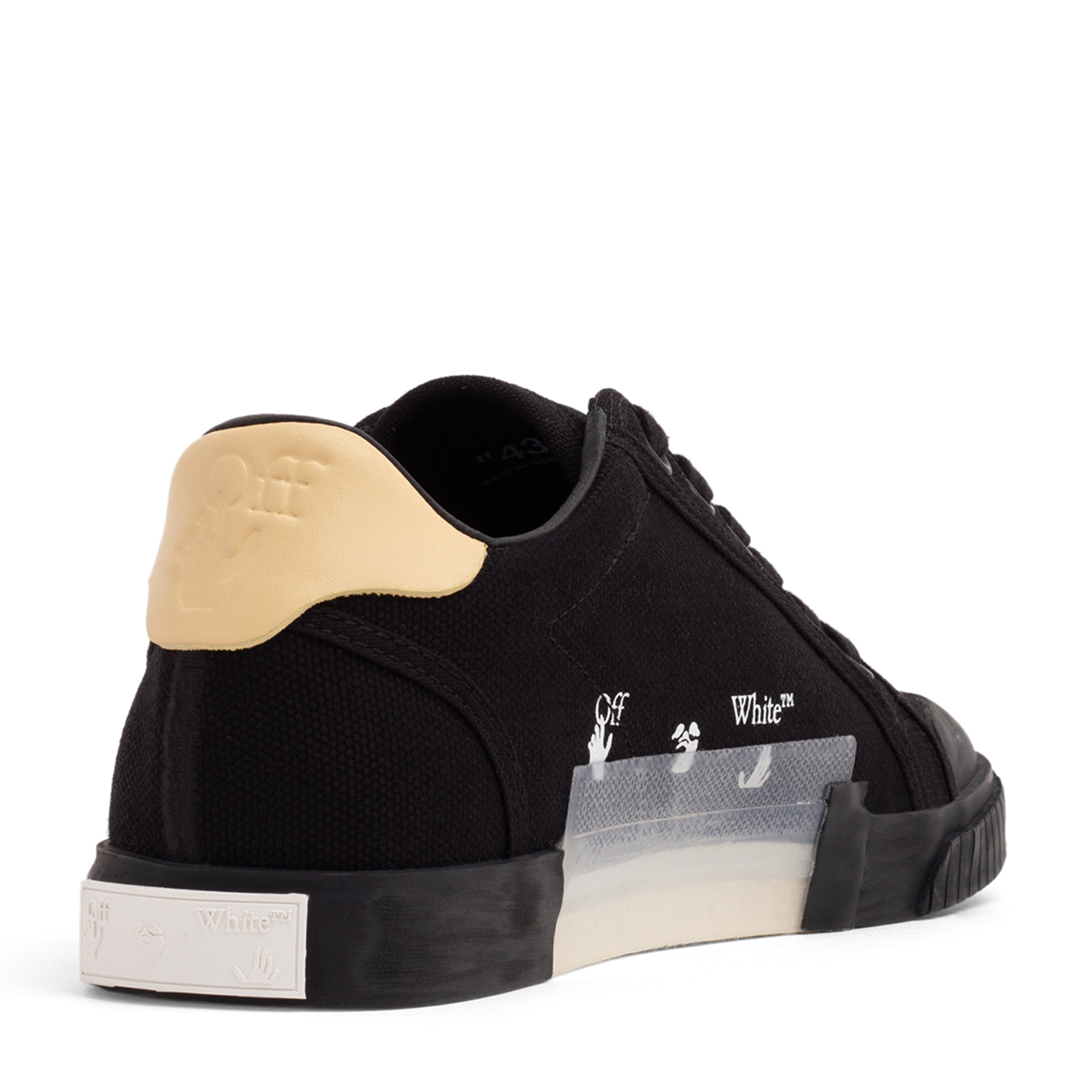 

Low Vulcanized sneakers, Black