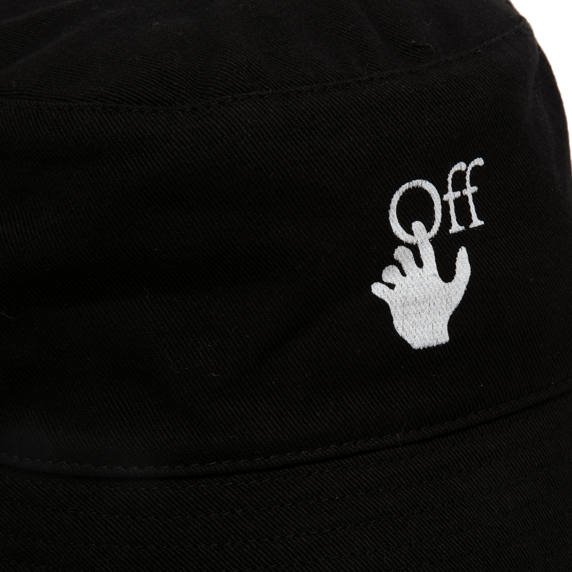 

Hand Off bucket hat, Black