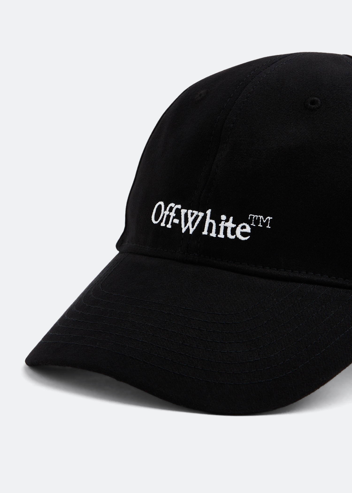 

Bookish baseball cap, Black