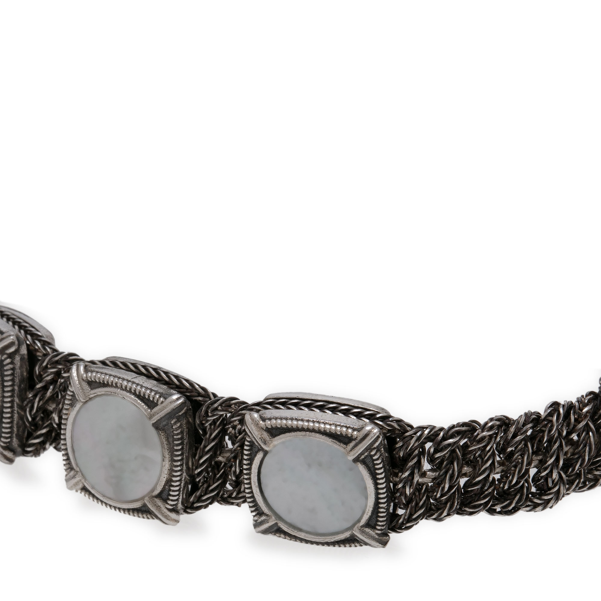 

Metal chain bracelet, Silver