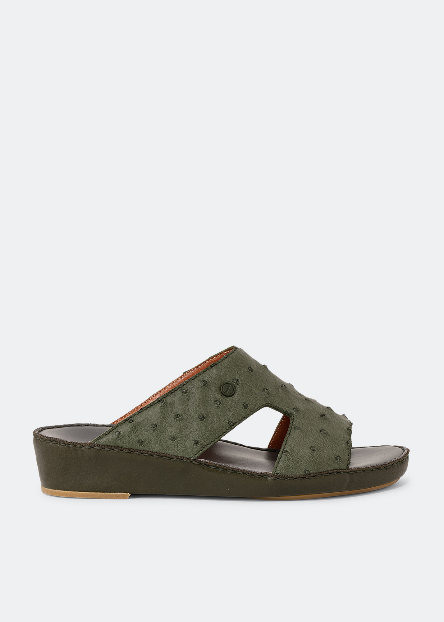 

Arca Ostrich sandals, Green