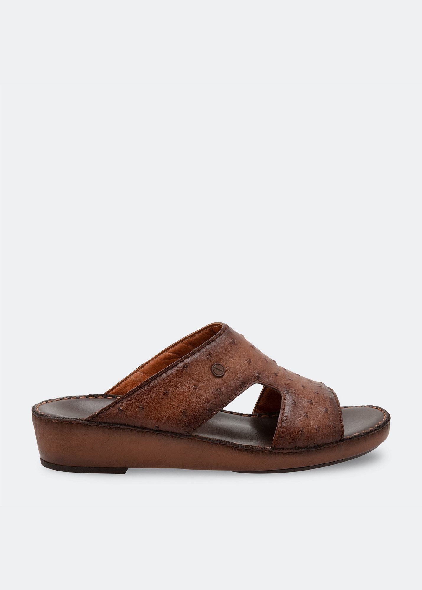 

Ostrich sandals, Brown