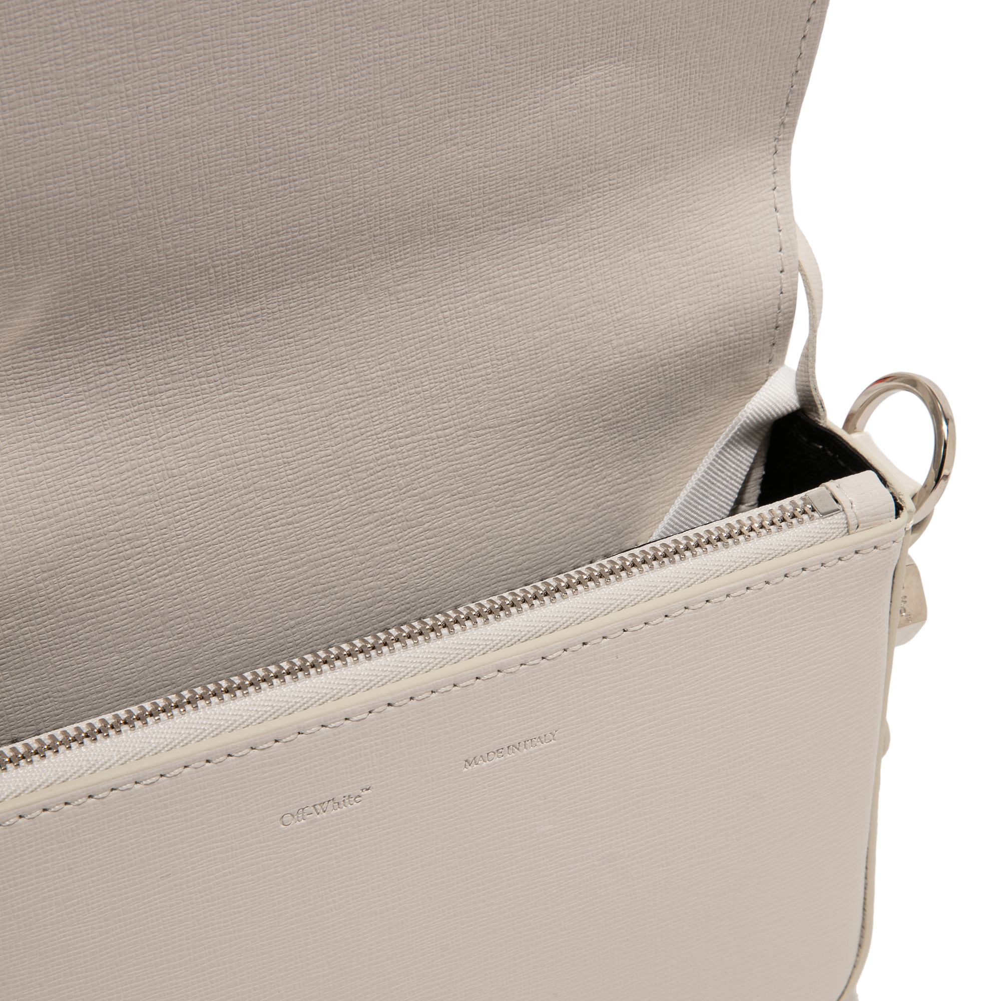 

Diag mini flap bag, White