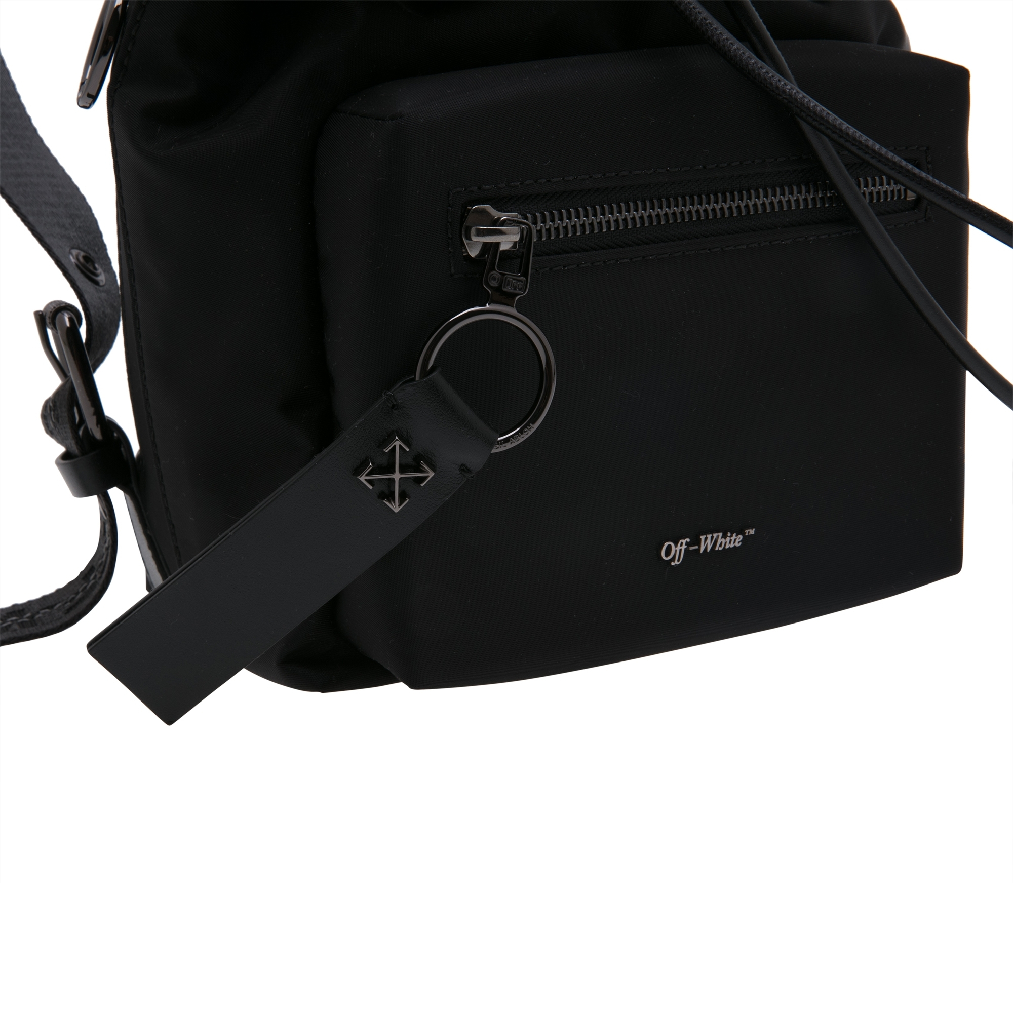 

Nylon mini backpack, Black